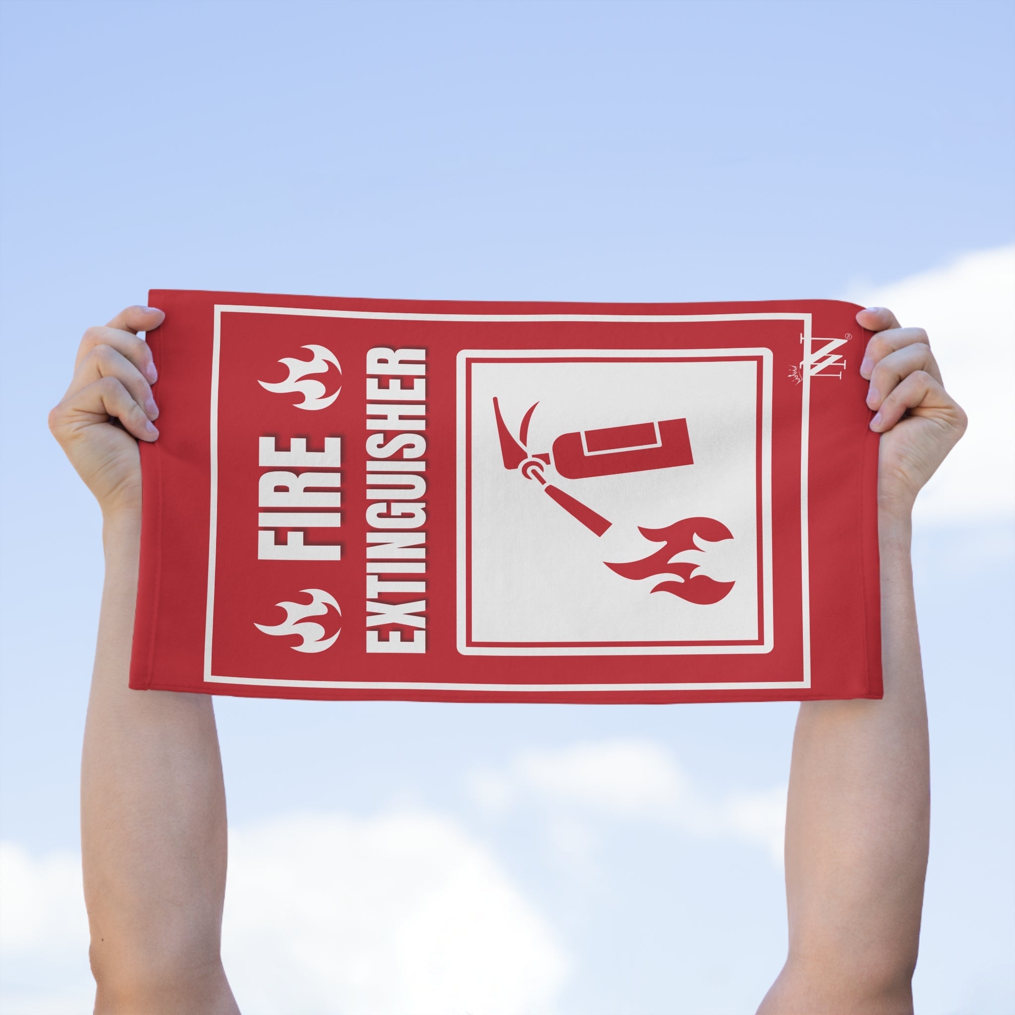 Fire Extinguisher | Mix & Match Soft Fun-Flirty Lovers’ Towels