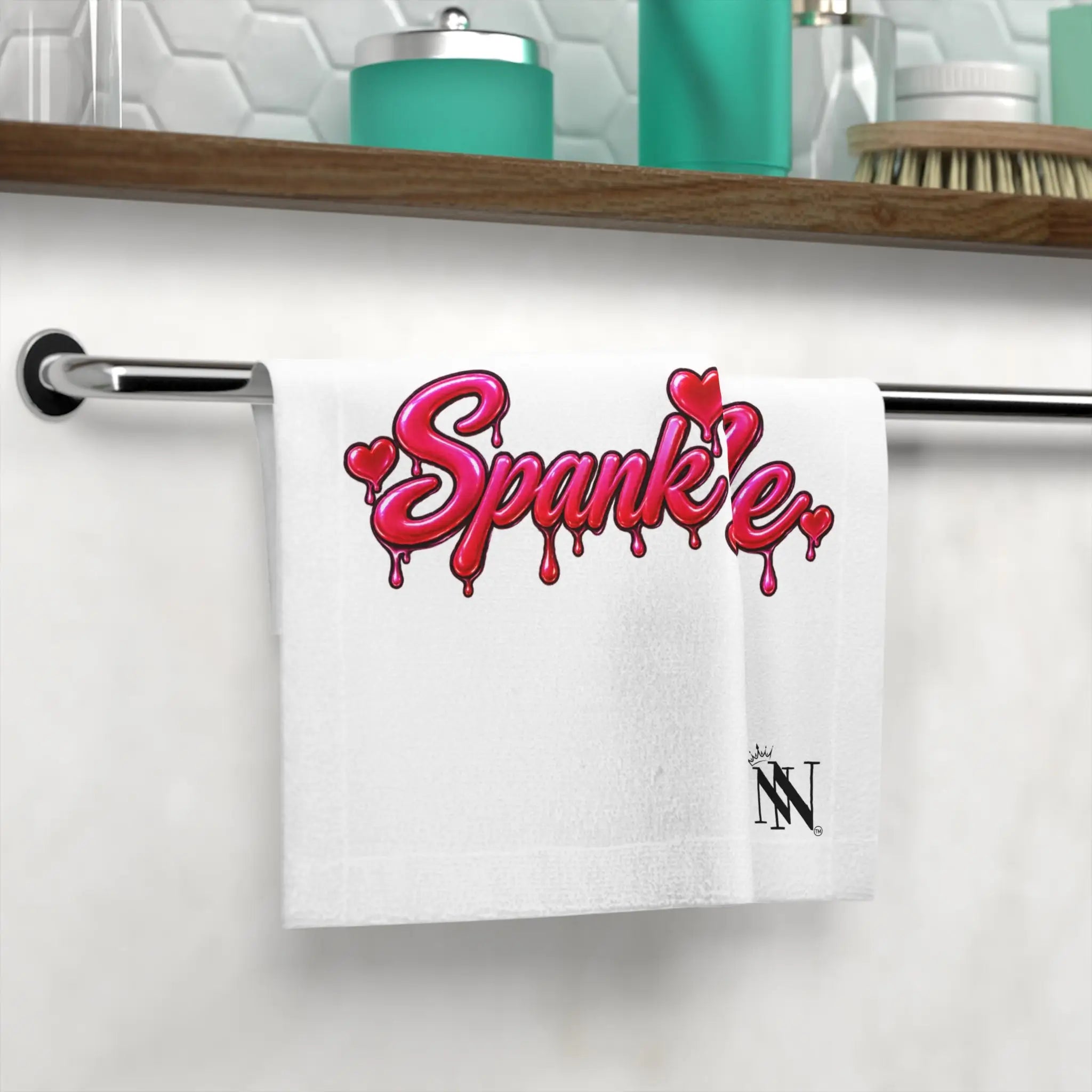 Dripping Spank Me | Nectar Napkins Lils’ Fun-Flirty Lovers’ Towels
