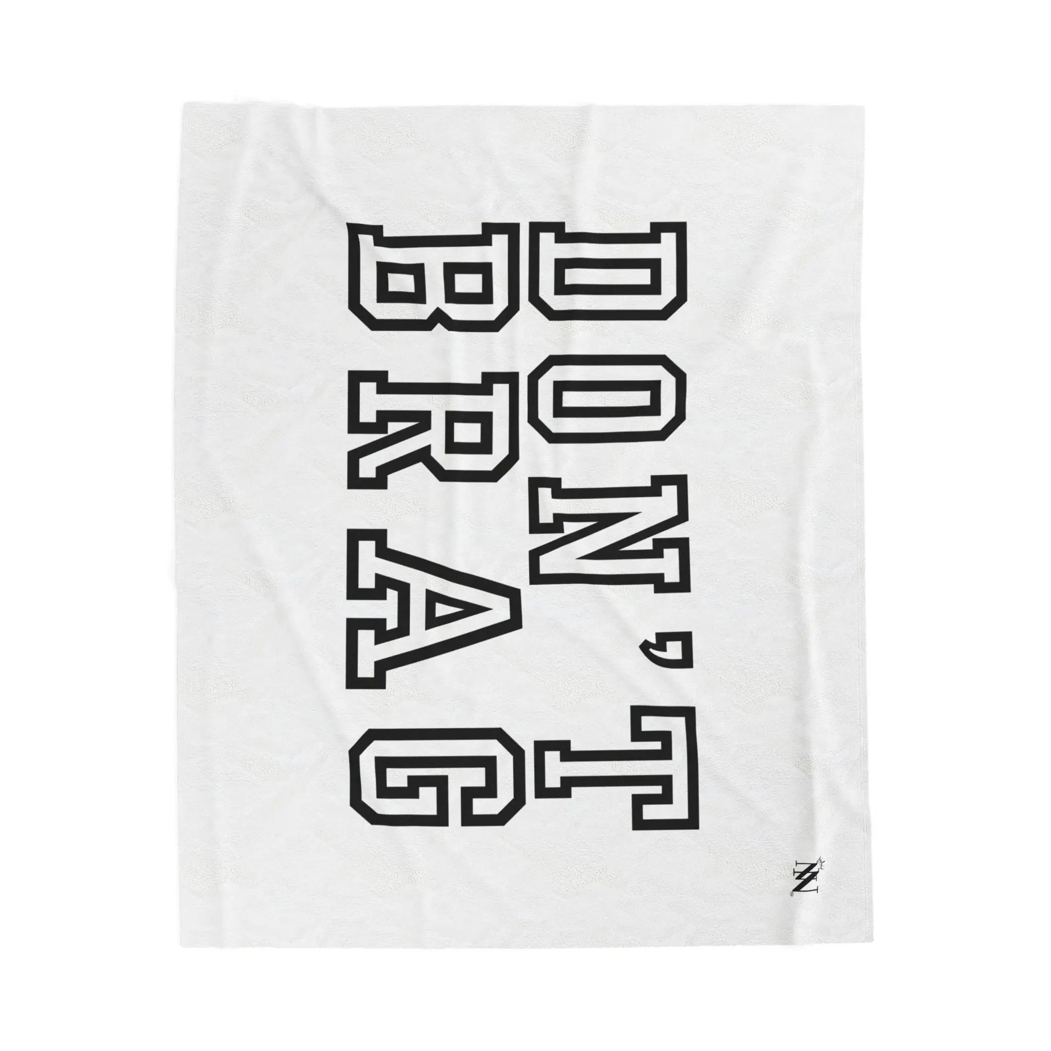 Don’t Brag | Mix & Match Velveteen Fun-Flirty Lovers’ Blankets