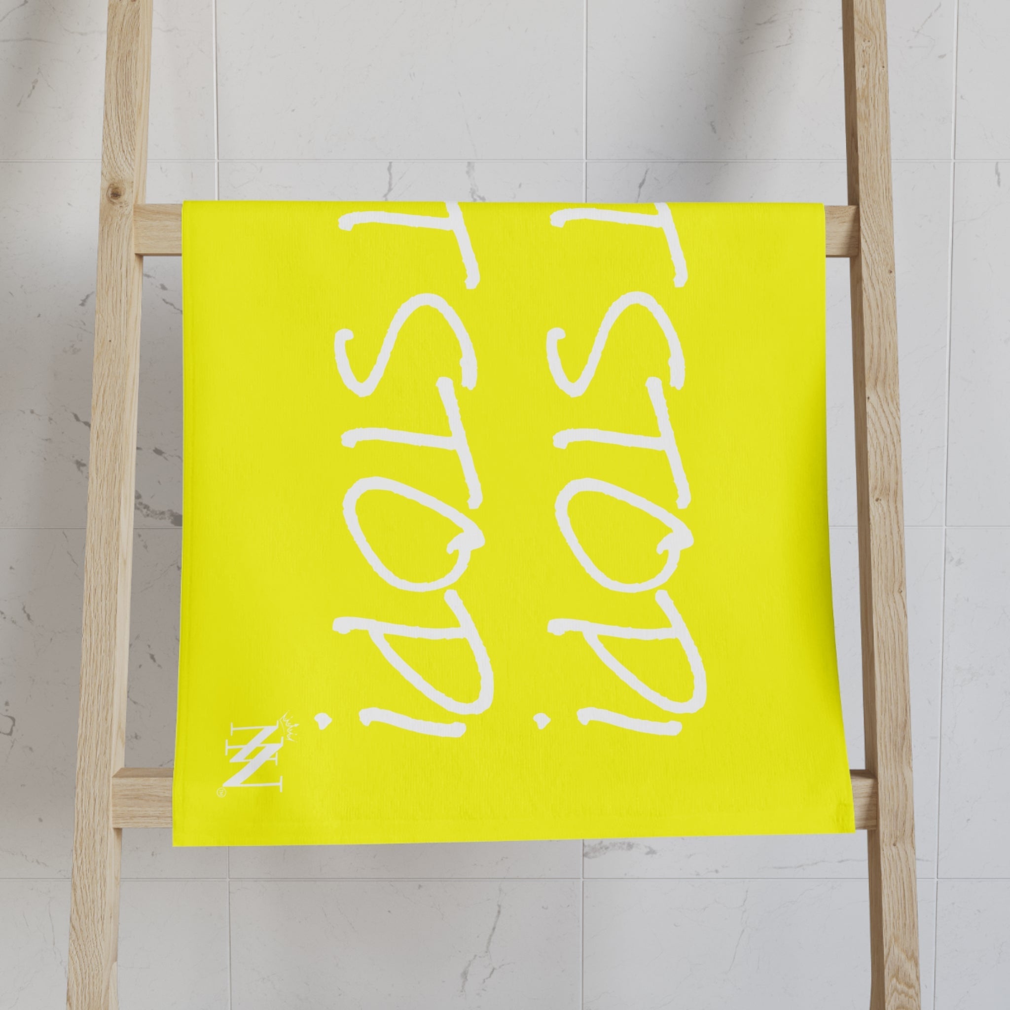 Donât Stop! Donât Stop Yellow Cum Towel
