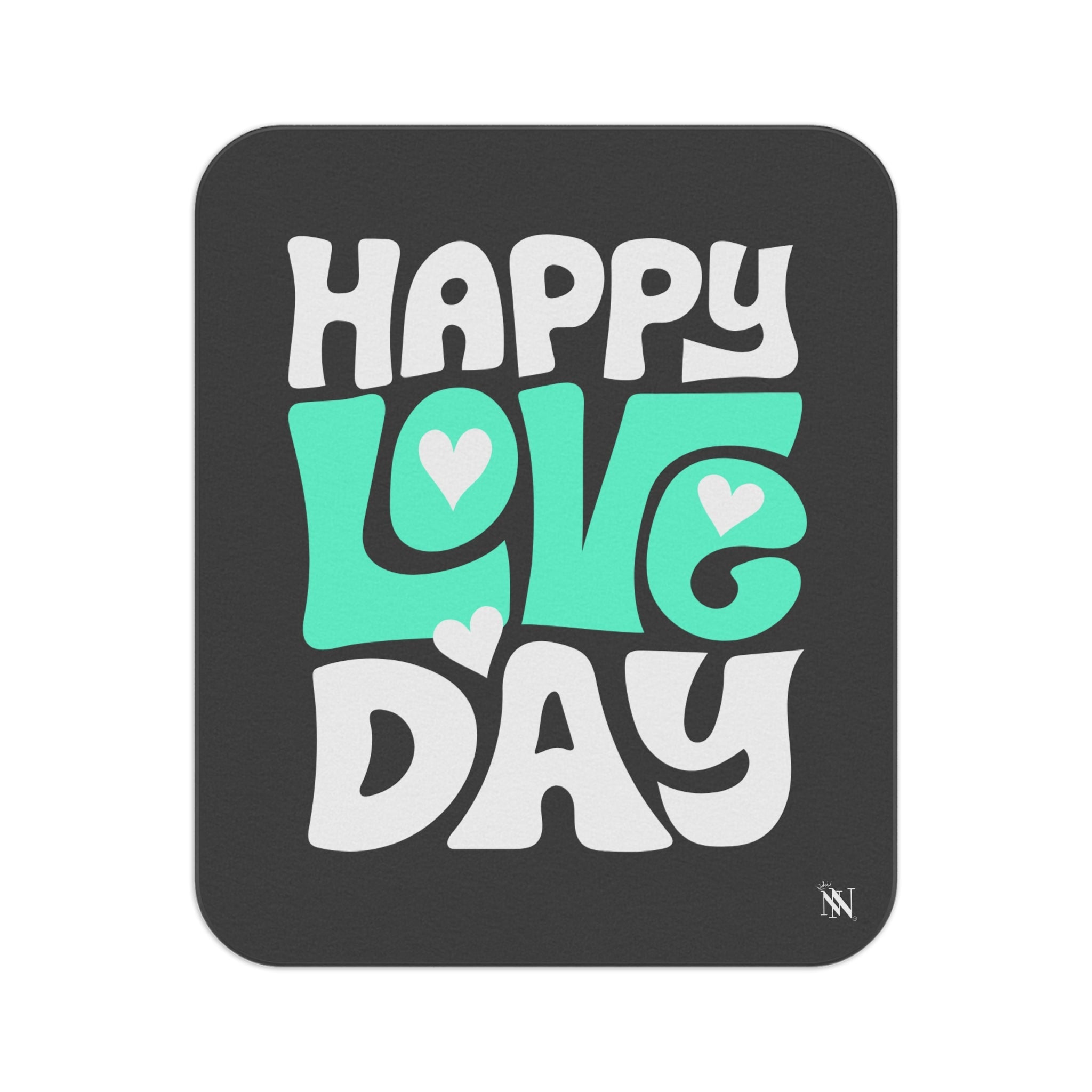 Happy Love Day Hearts | Mix Match Fun-Flirty Lovers’ Water-Resistant Blankets