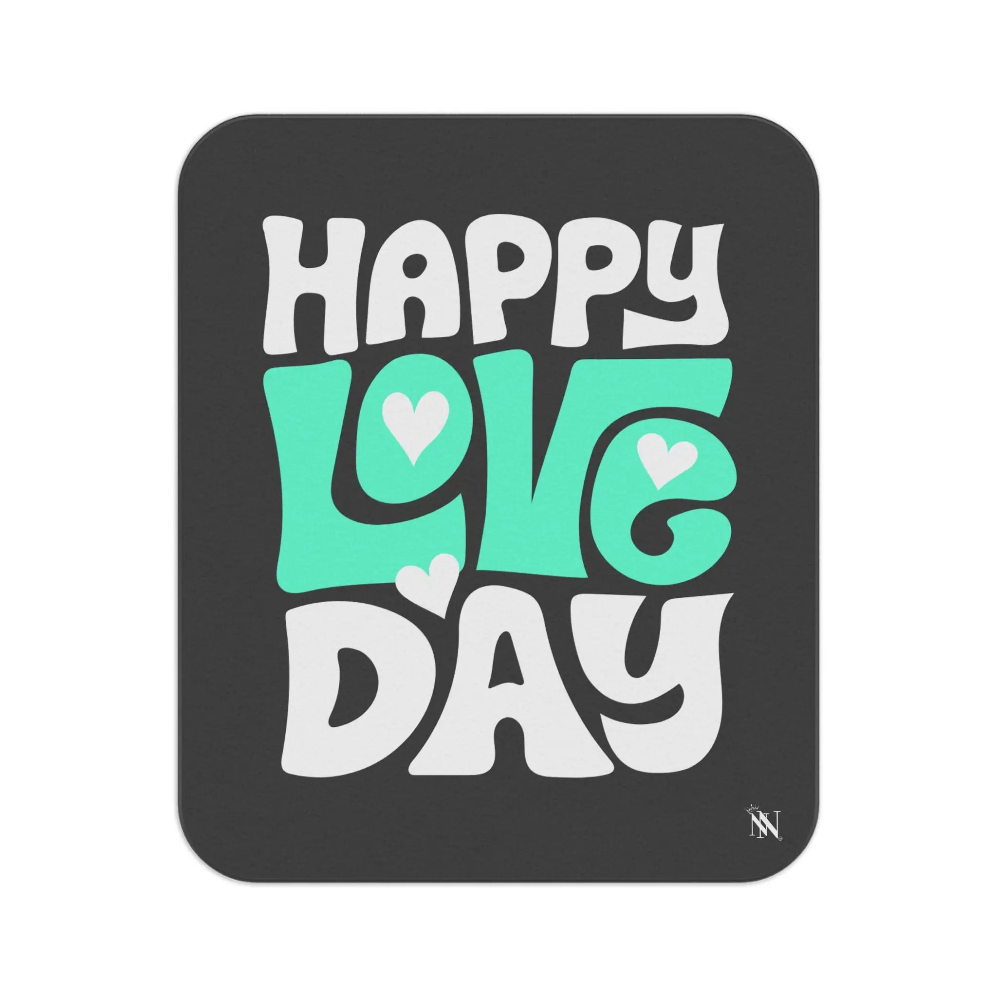 Happy Love Day Hearts | Mix Match Fun-Flirty Lovers’ Water-Resistant Blankets