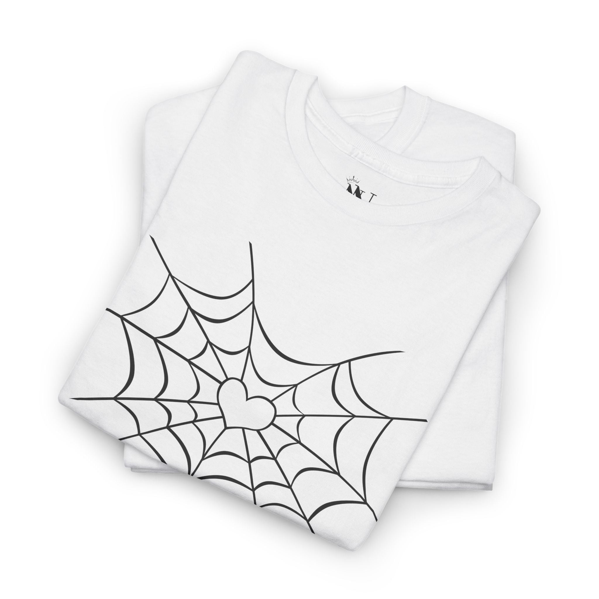 Cob Web Love | Mix & Match Cotton Unisex Fun-Flirty Lovers’ T-Shirts