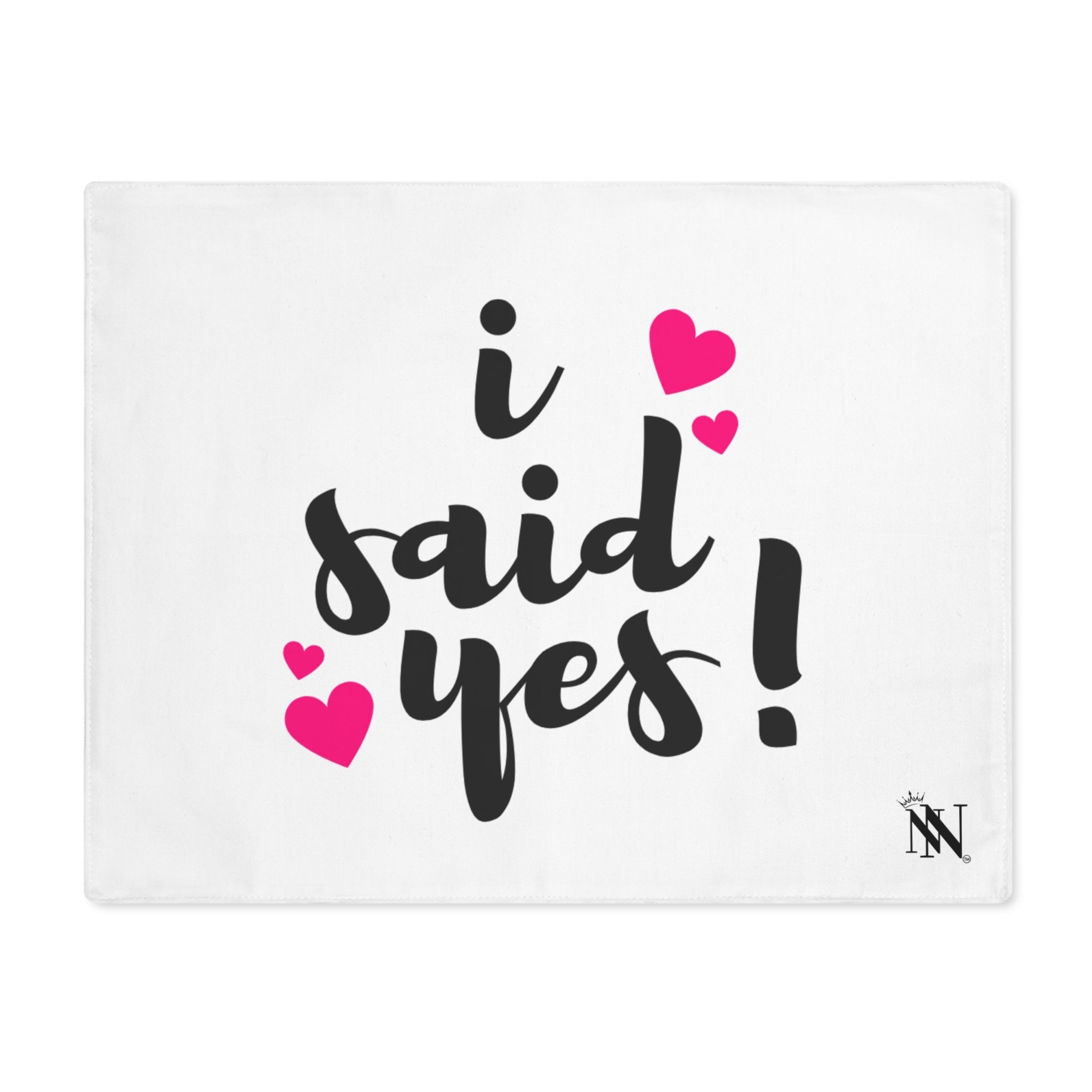 I Said Yes! | Mix & Match Playful Fun-Flirty Lovers’ Toy Mats
