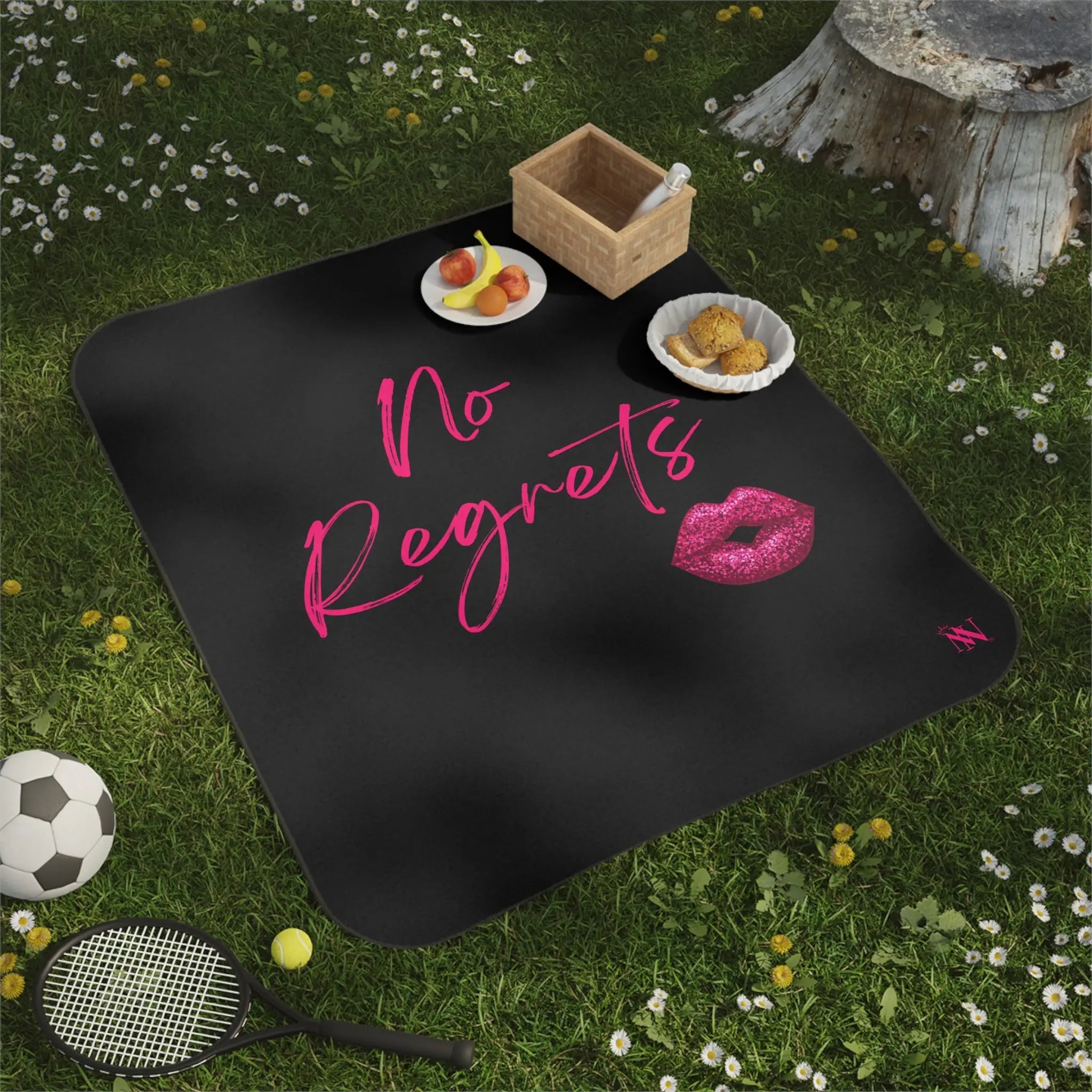 No Regrets Kiss Mark Sex Blanket