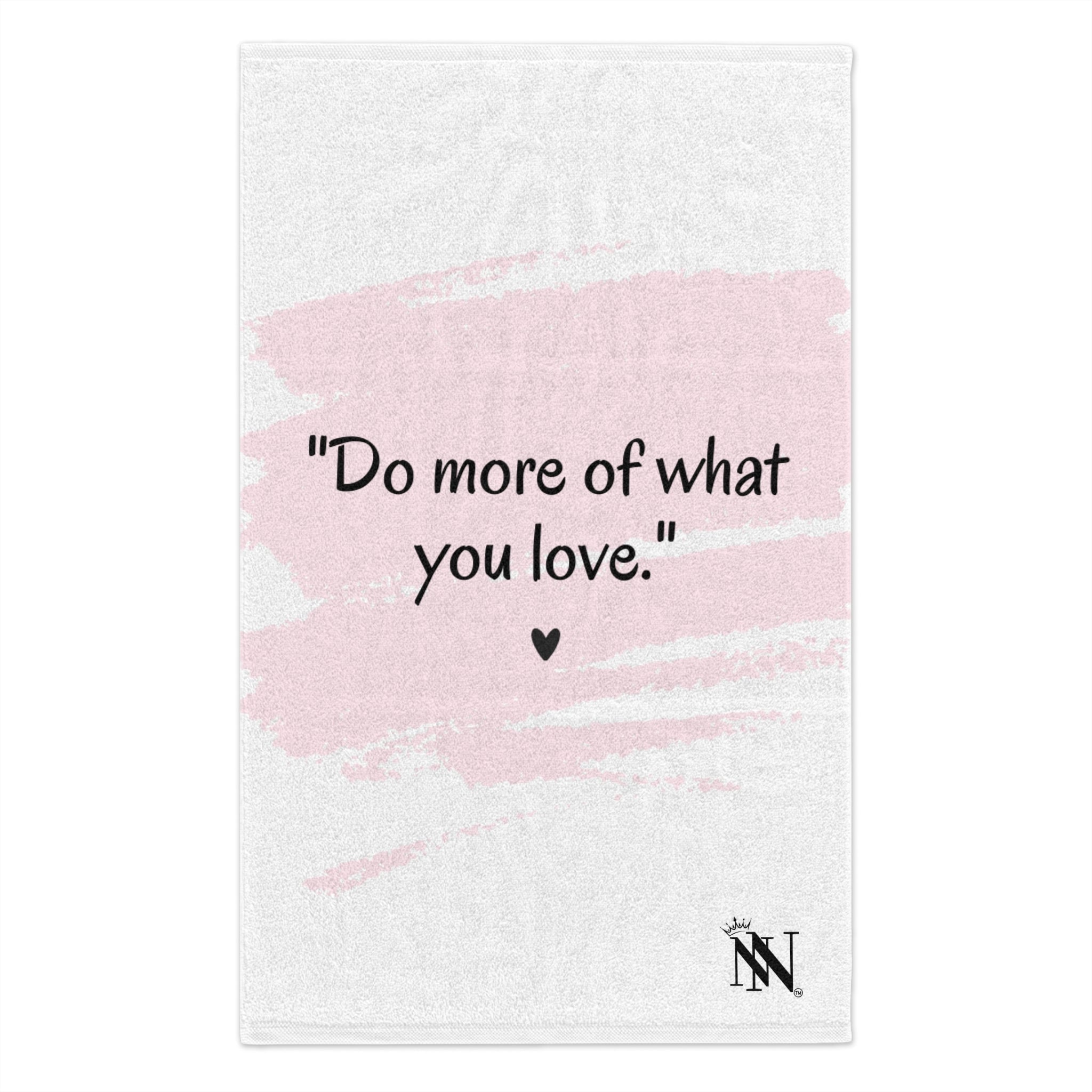 Do More of What You Love | Mix & Match Soft Fun-Flirty Lovers’ Towels