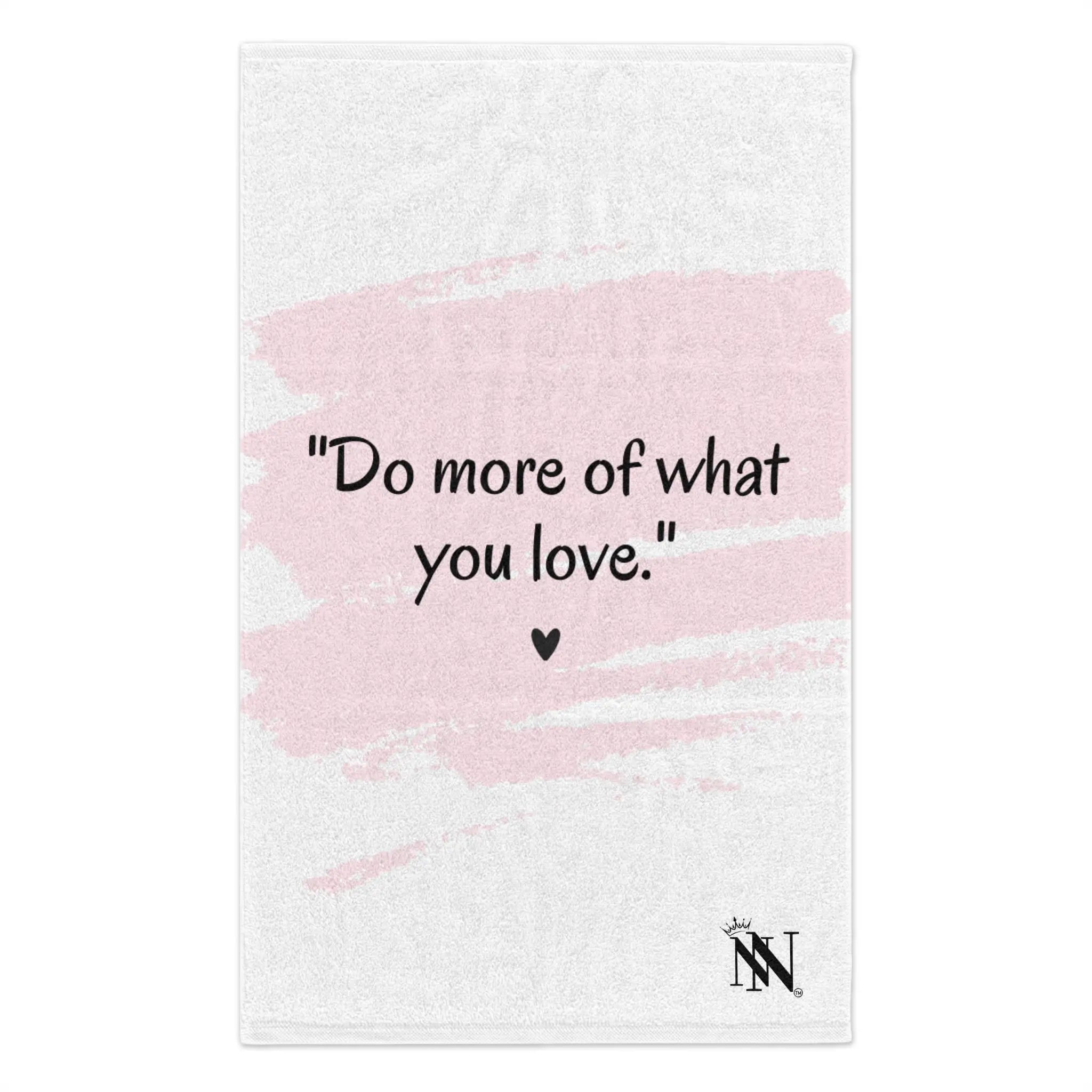 Do More of What You Love | Mix & Match Soft Fun-Flirty Loversâ Towels