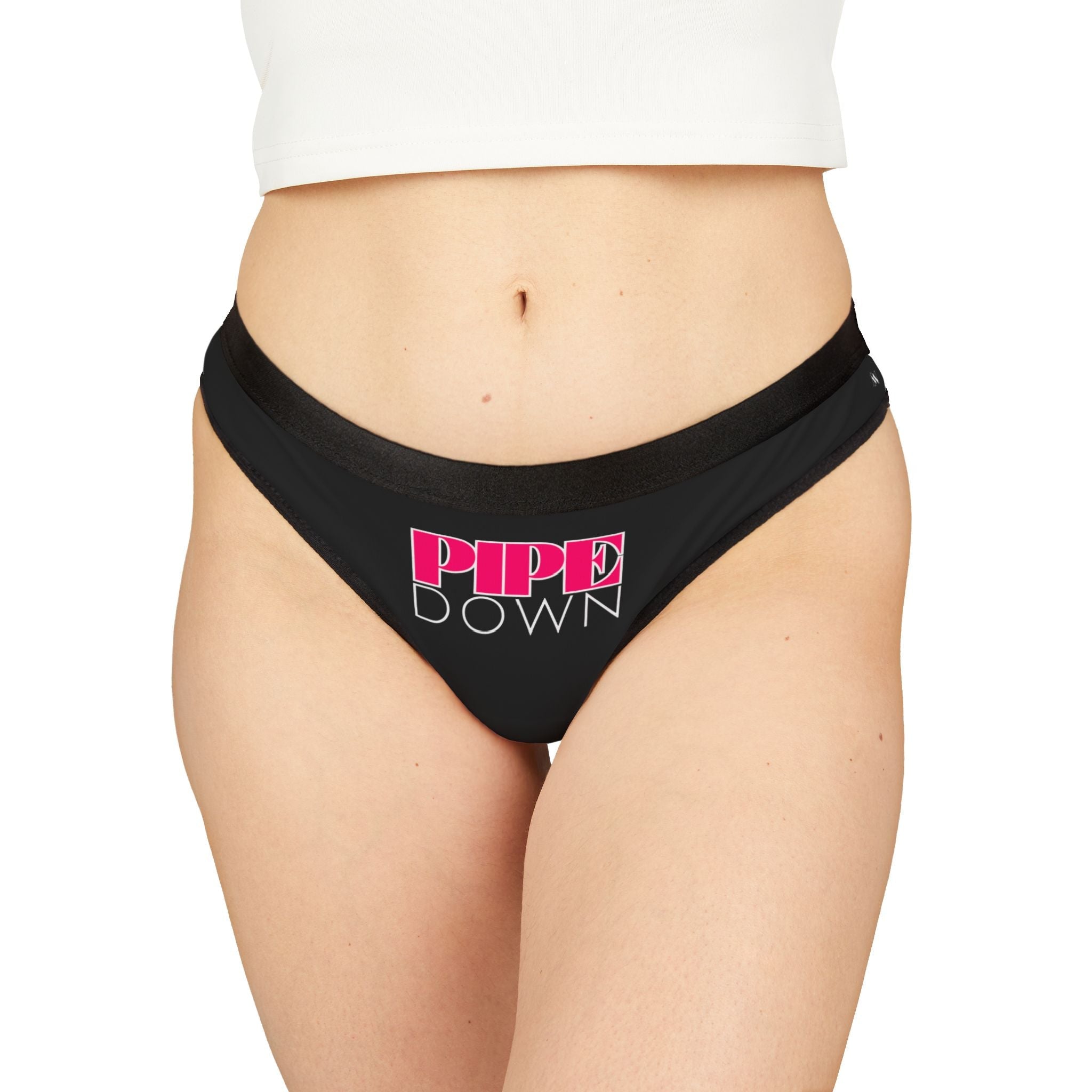 Pipe Down | Mix & Match Women’s Fun-Flirty Lovers’ Thongs