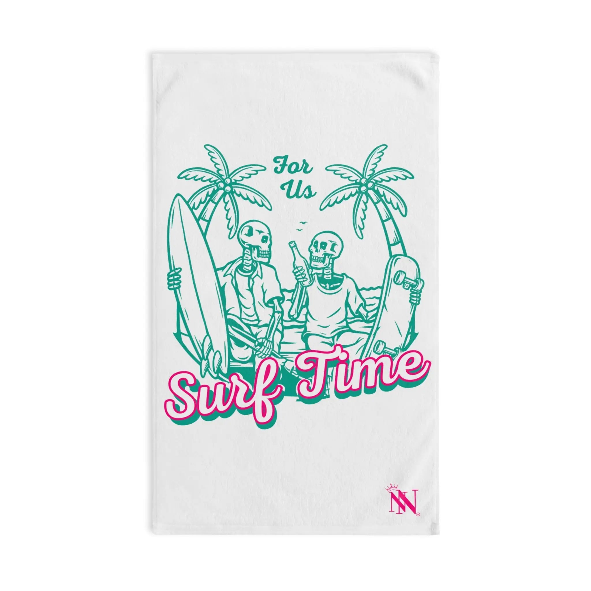 Surf Time for Us Cum Towel