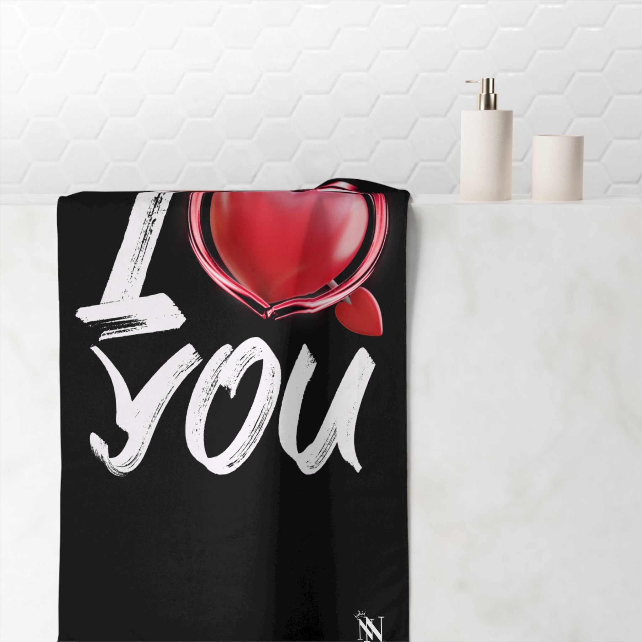 I Heart Arrow You Big Anal Play Sex Towel