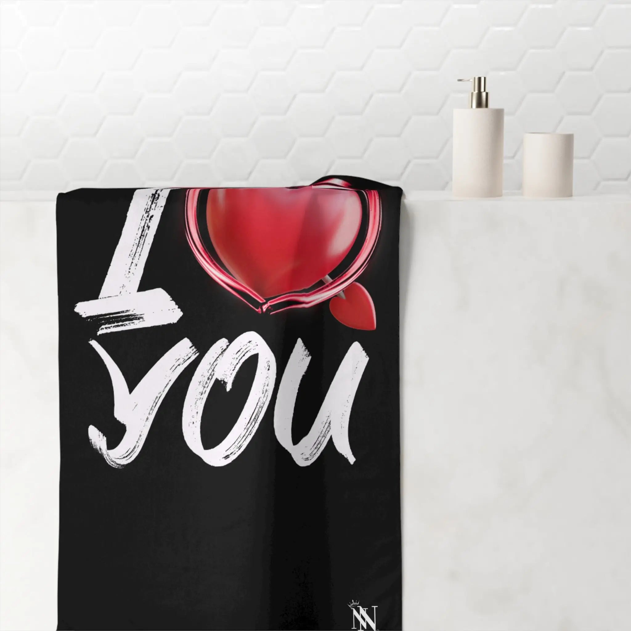 I Heart Arrow You Big Anal Play Sex Towel