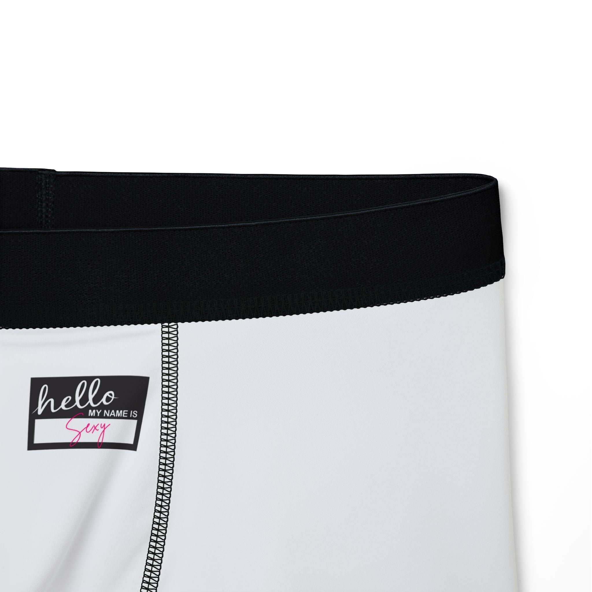 Hello My Name Is Sexy Tag | Mix & Match Fun-Flirty Lovers’ Boxer Briefs