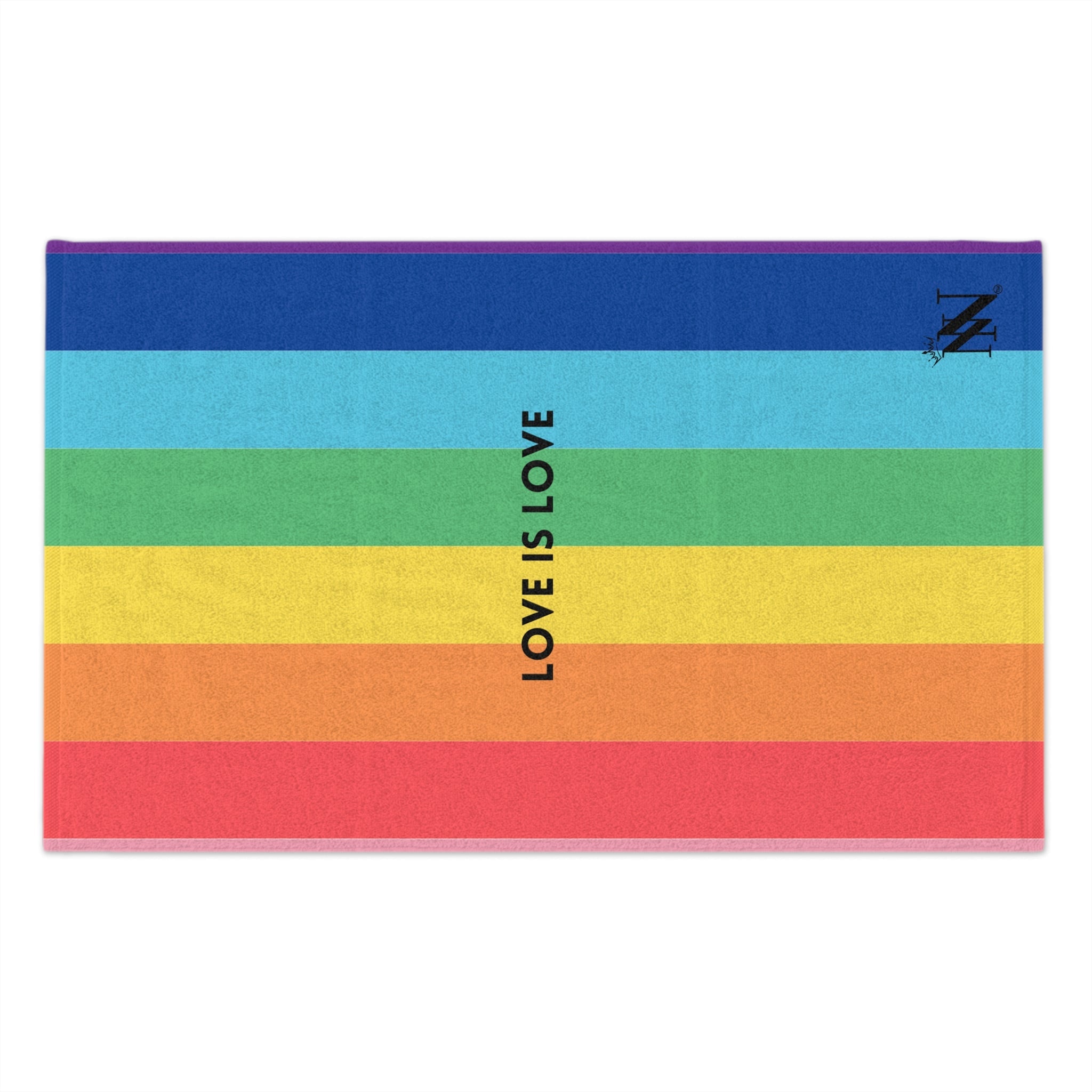 Love is Love Rainbow | Mix & Match Soft Fun-Flirty Lovers’ Towels