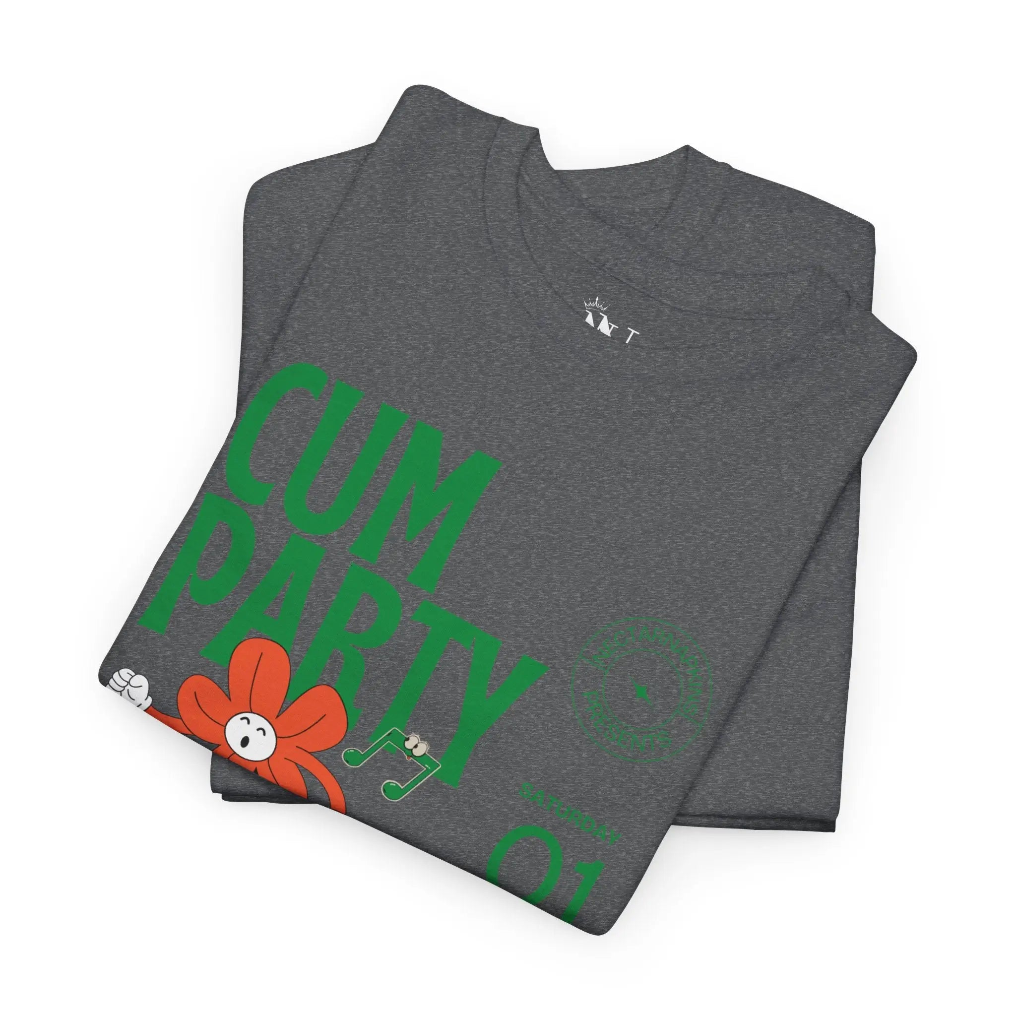 Cum Party! | Mix & Match 100% Cotton Unisex Fun-Flirty Lovers’ Tees