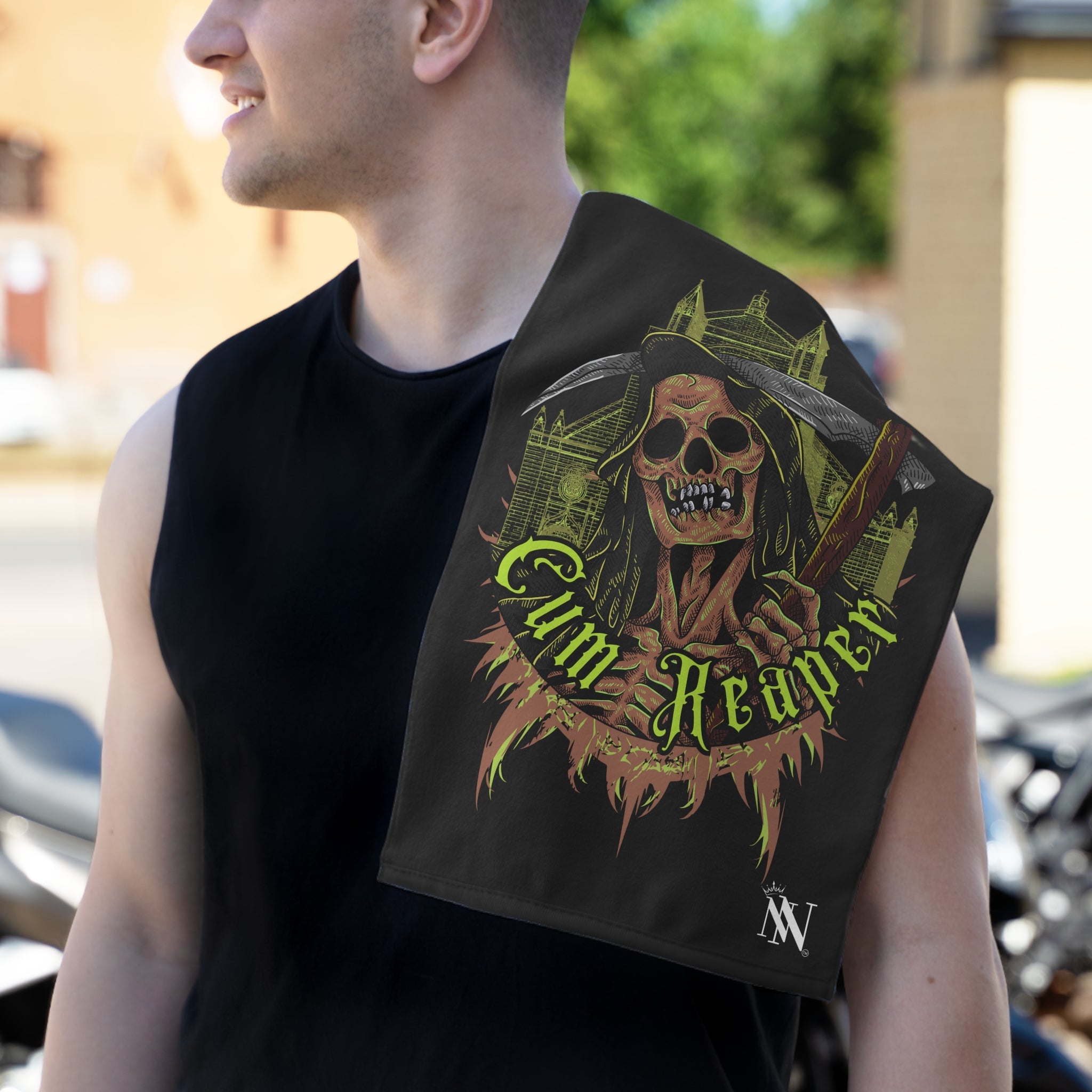 Cum Reaper | Mix & Match Soft Fun-Flirty Lovers’ Towels