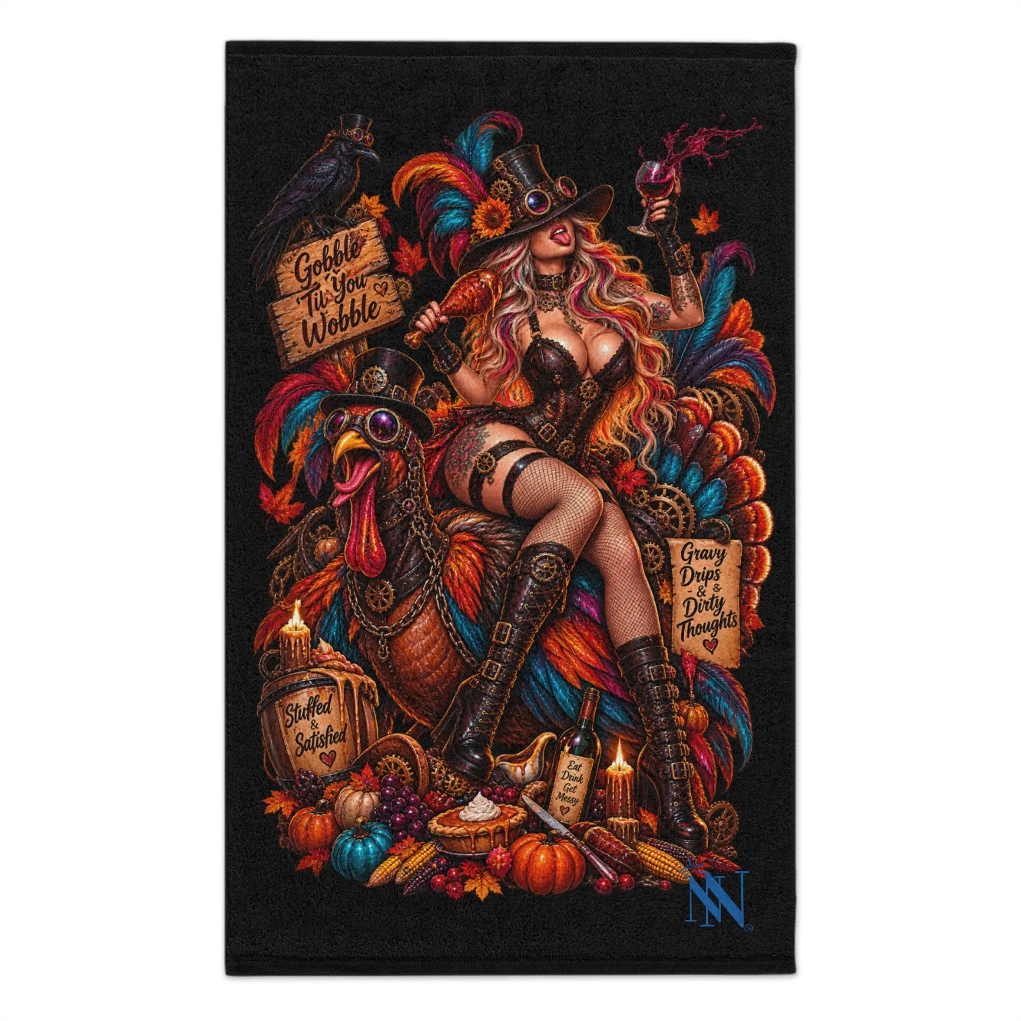 Thanksgiving Fall Wicked Fantasy Sex Towel