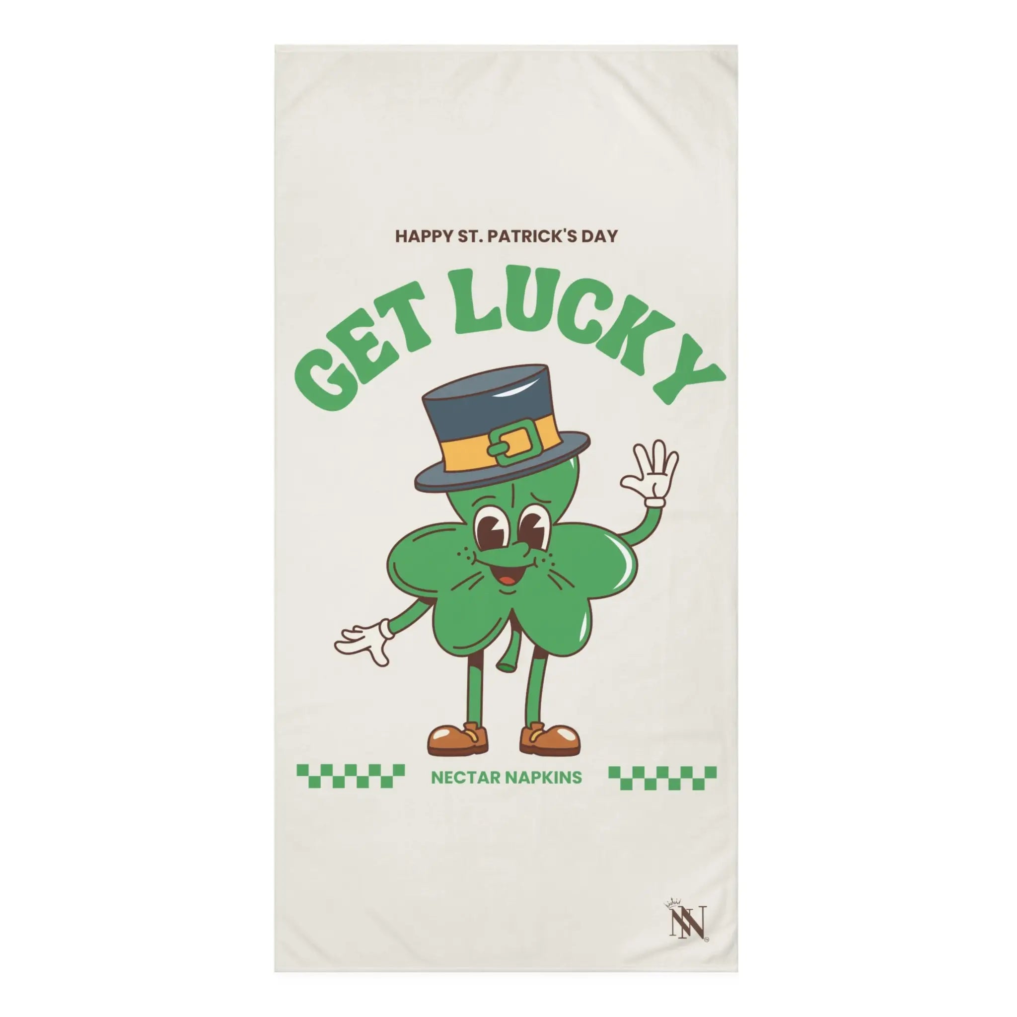 Get Lucky Shamrock St. Patrick’s Day | Mix & Match XL Fun-Flirty Lovers’ Towels