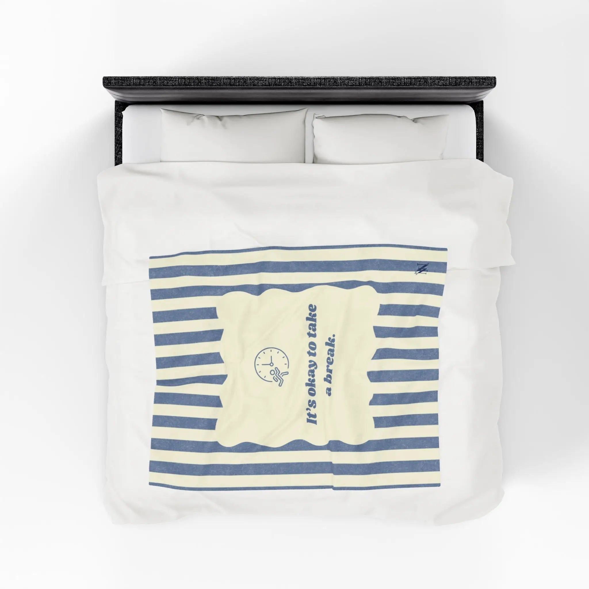 It’s Okay to Take a Break Lovers’ Silky Soft Blanket