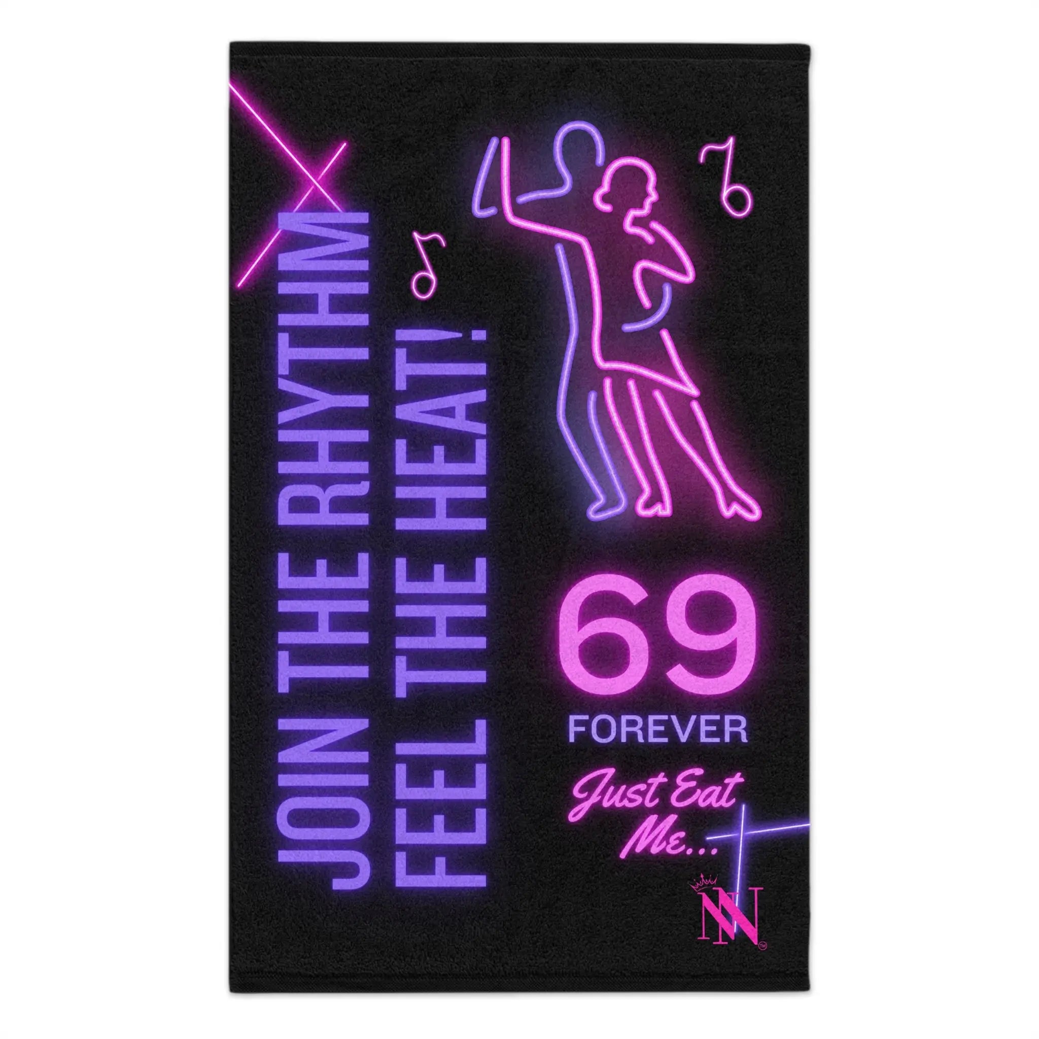 Sixty-Nine Forever Neon Sex Towel