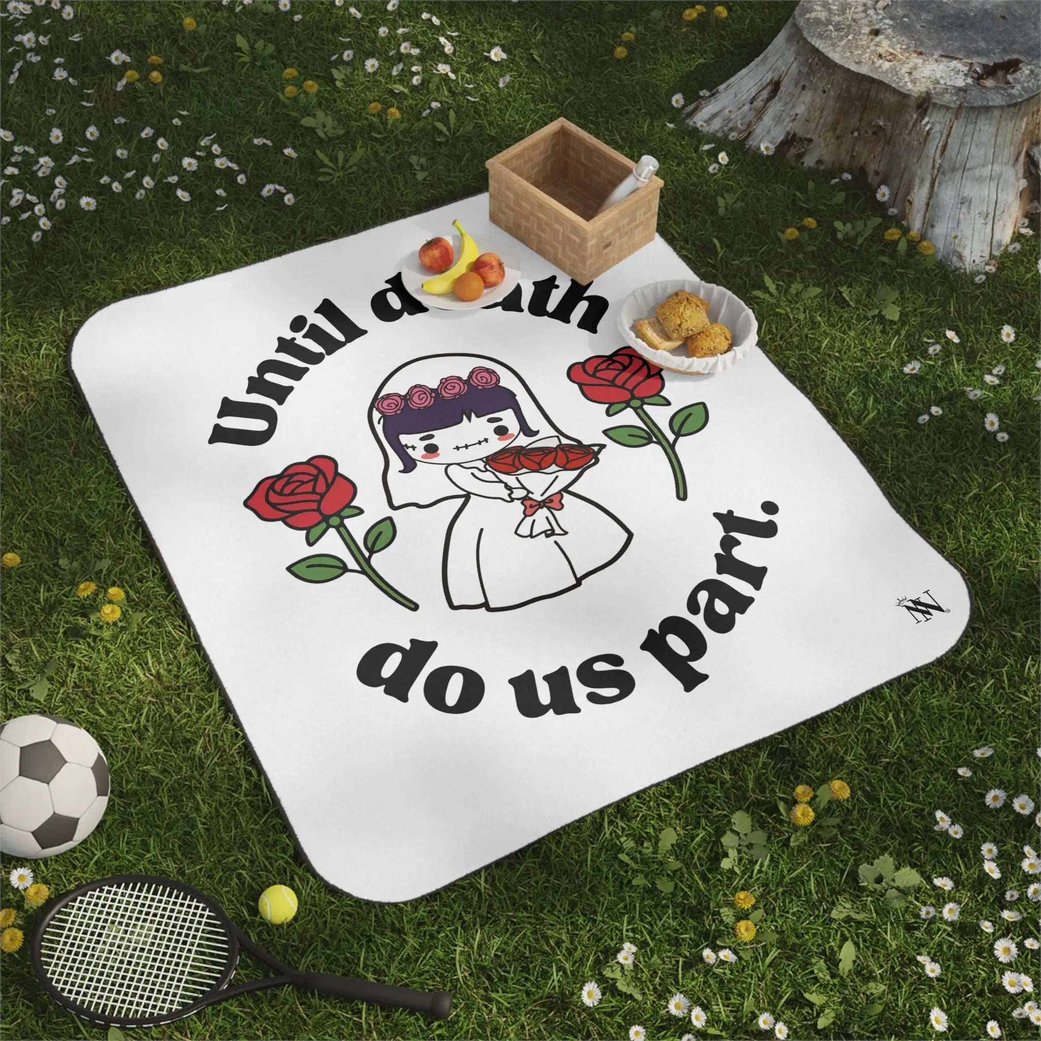 Until Death Do Us Part. Dead Bride Doll Sex Blanket