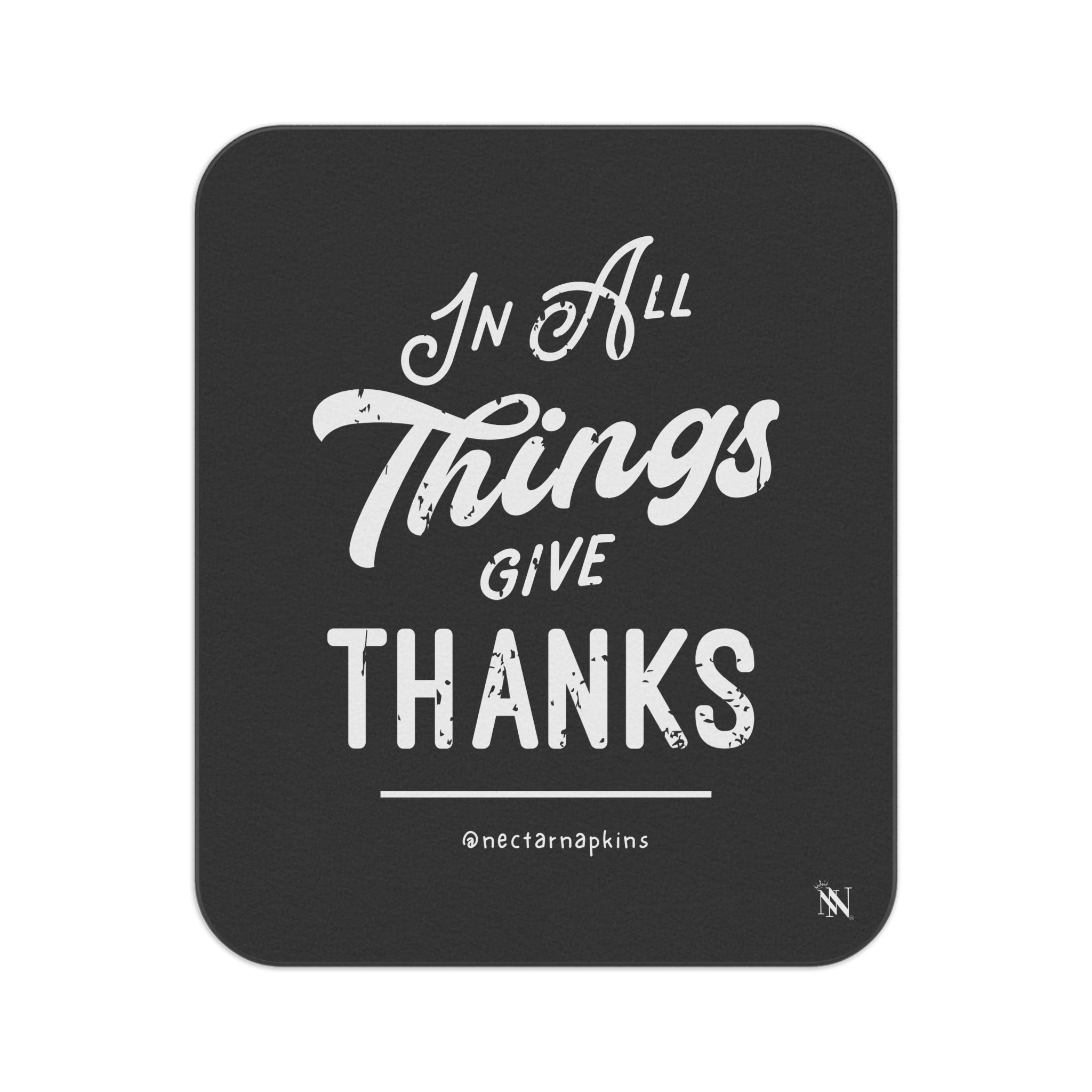 In All Things Give Thanks | Mix Match Fun-Flirty Lovers’ Water-Resistant Blankets