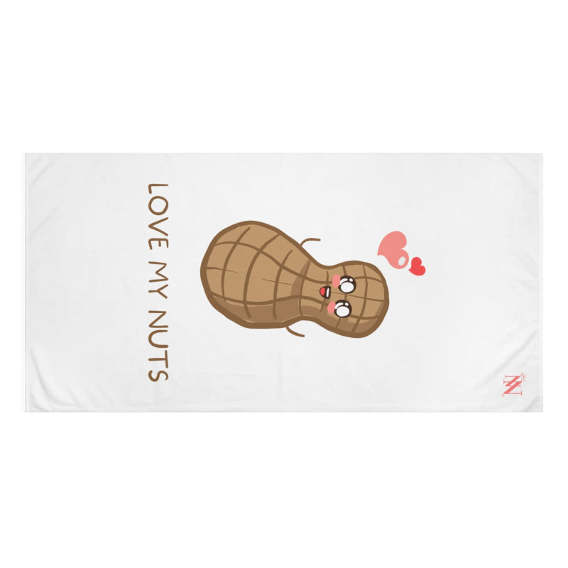 Love My Nuts | Mix & Match XL Fun-Flirty Lovers’ Towels