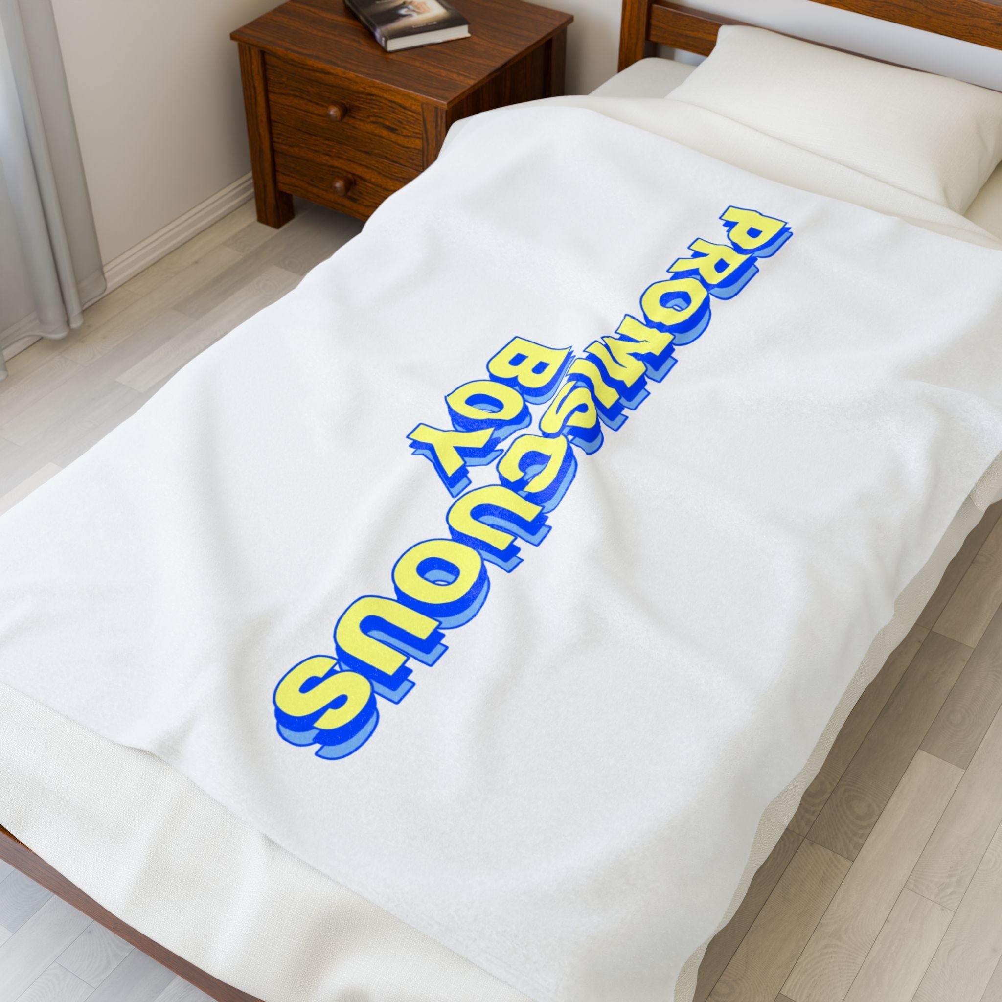 Promiscuous Boy | Mix & Match Velveteen Fun-Flirty Lovers’ Blankets