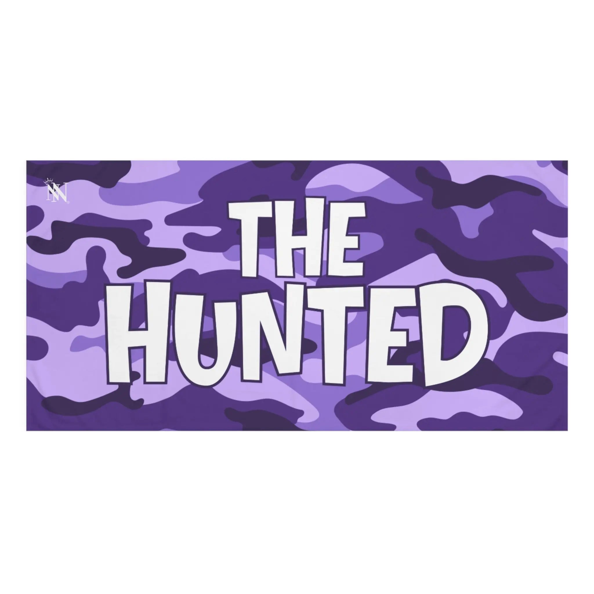The Hunted Purple Camo Anal Towel