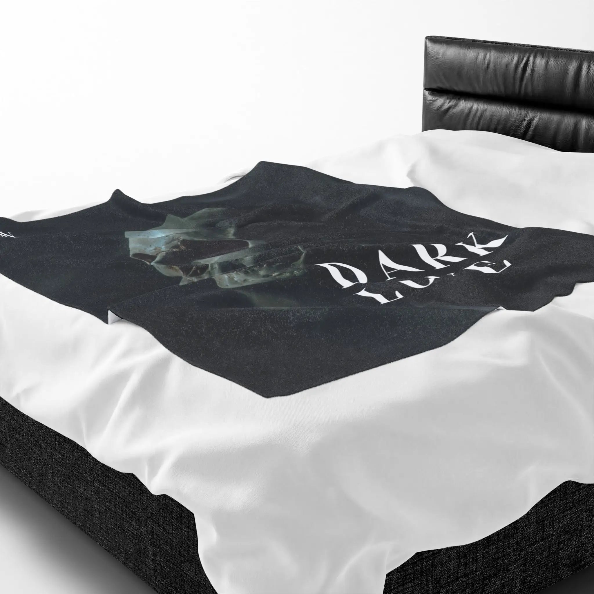 Dark Love Skull Photograph Romantic Sex Gifts Blanket