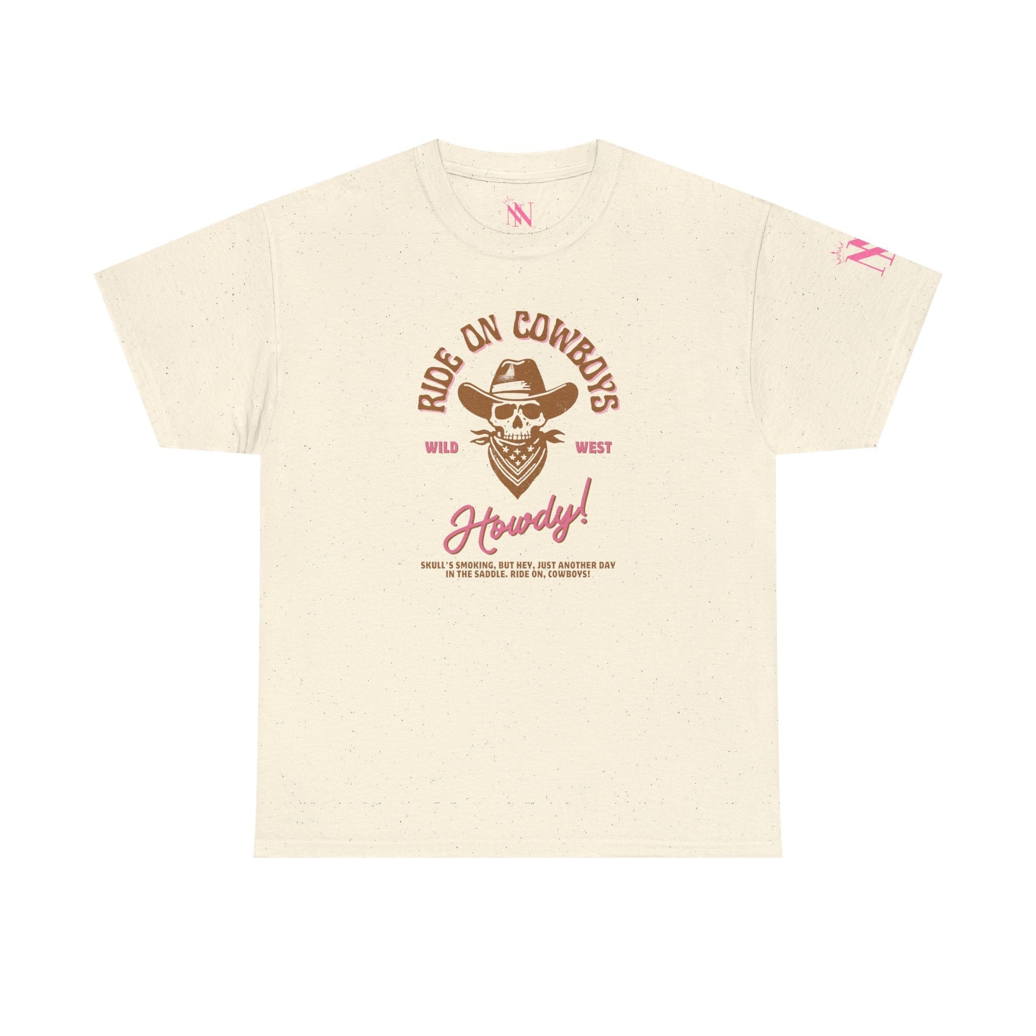 Ride On Cowboys | Mix & Match Cotton Unisex Fun-Flirty Lovers’ T-Shirts