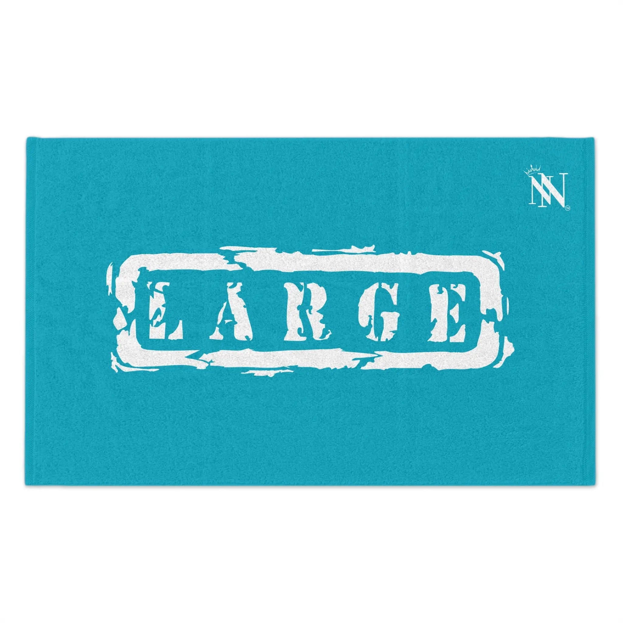 Large Teal | Mix & Match Soft Fun-Flirty Lovers’ Towels