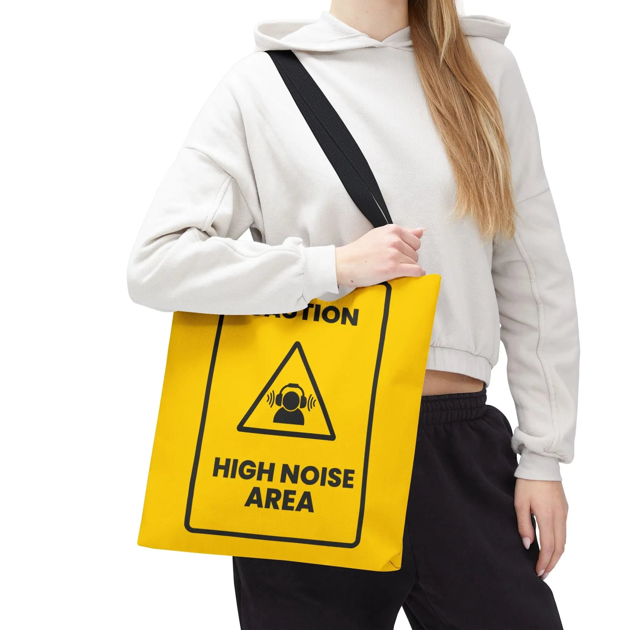 Caution High Noise Area | Mix & Match Fun-Flirty Lovers’ Totes