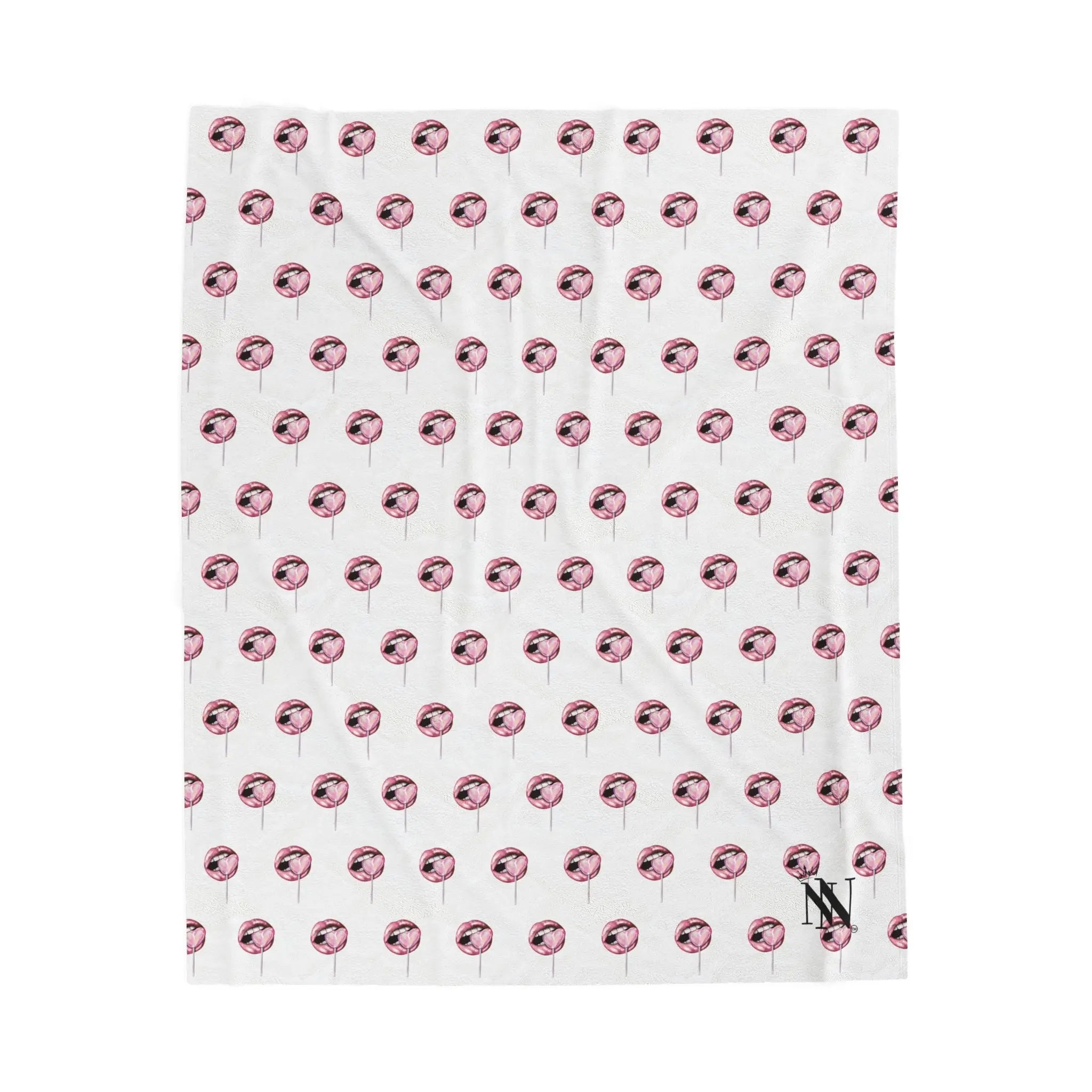 Lollipop Eater | Mix & Match Velveteen Fun-Flirty Lovers’ Blankets