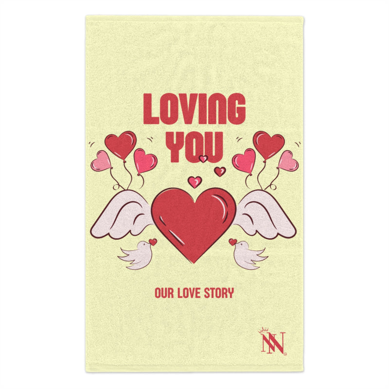 Loving You | Mix & Match Soft Fun-Flirty Lovers’ Towels