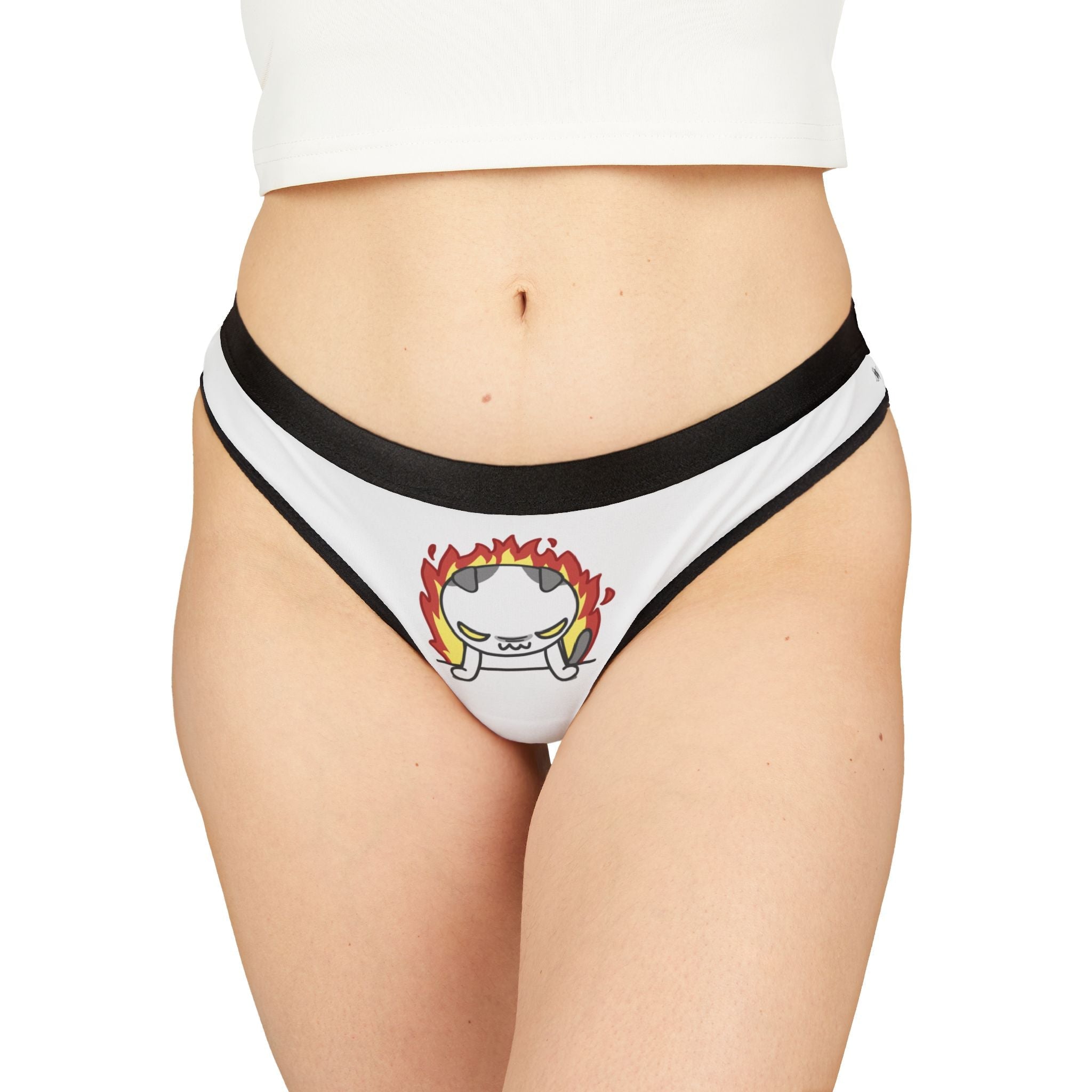 This Kitty Is On Fire | Mix & Match Women’s Fun-Flirty Lovers’ Thongs