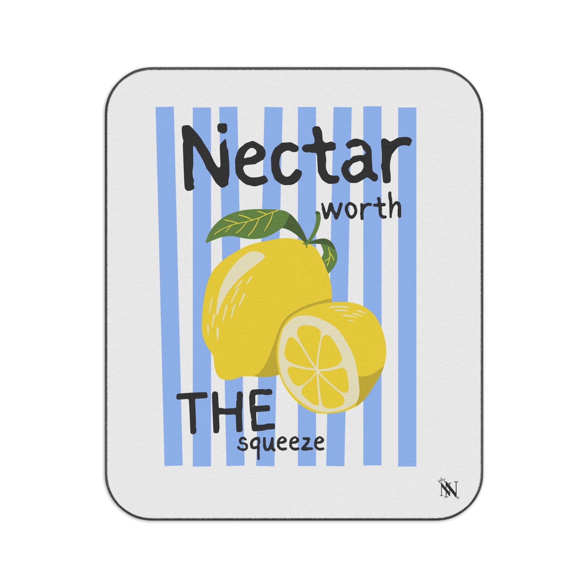 Nectar Worth the Squeeze | Mix Match Fun-Flirty Lovers’ Water-Resistant Blankets