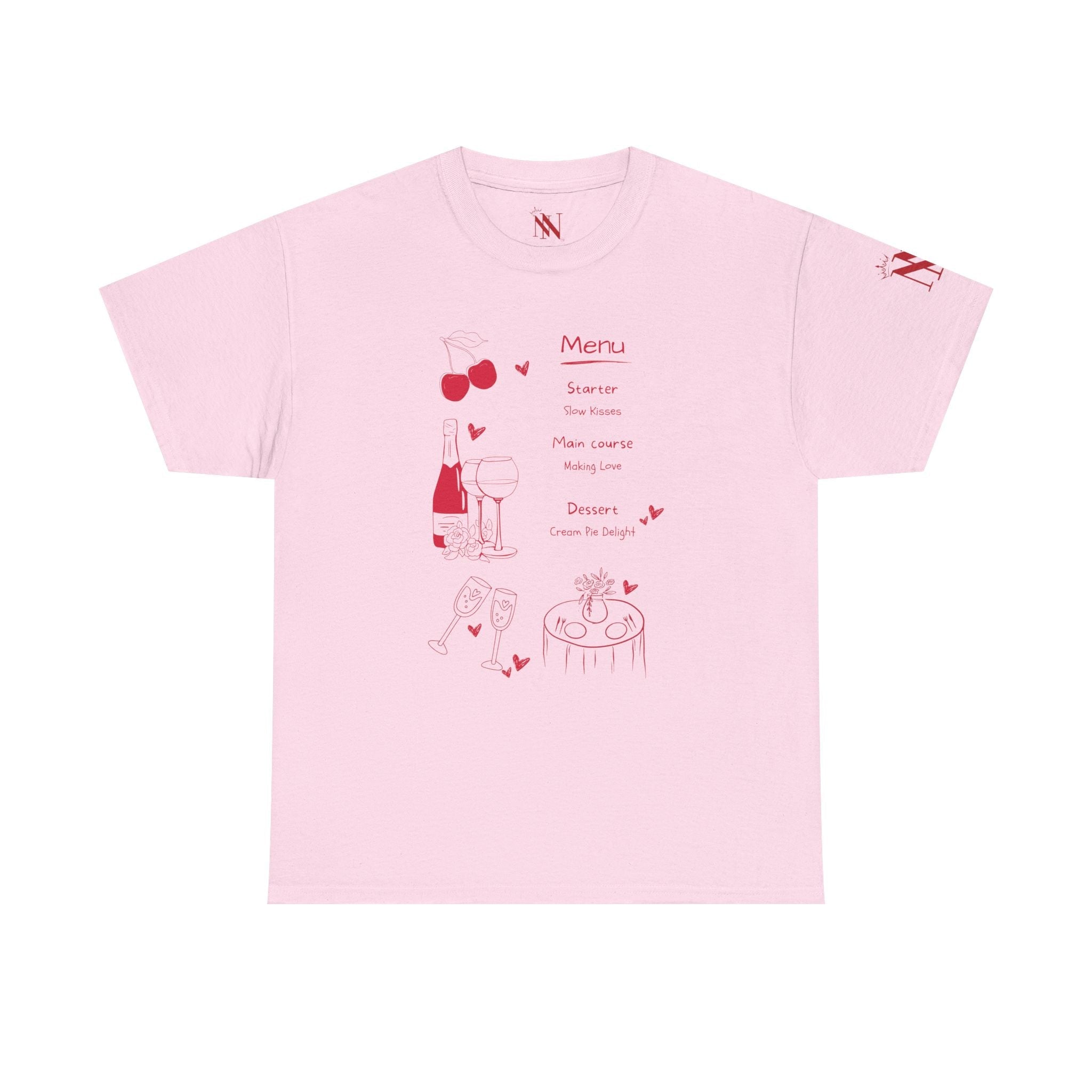 The Menu | Mix & Match Cotton Unisex Fun-Flirty Lovers’ T-Shirts