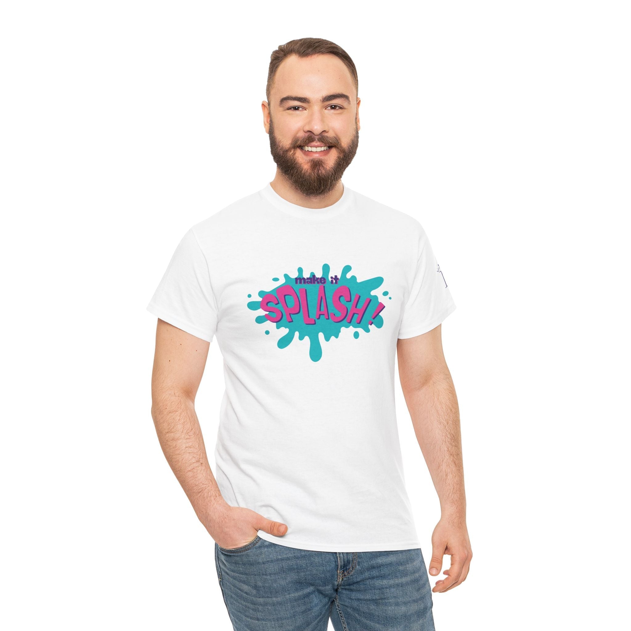 Make It Splash! | Mix & Match Cotton Unisex Fun-Flirty Lovers’ T-Shirts