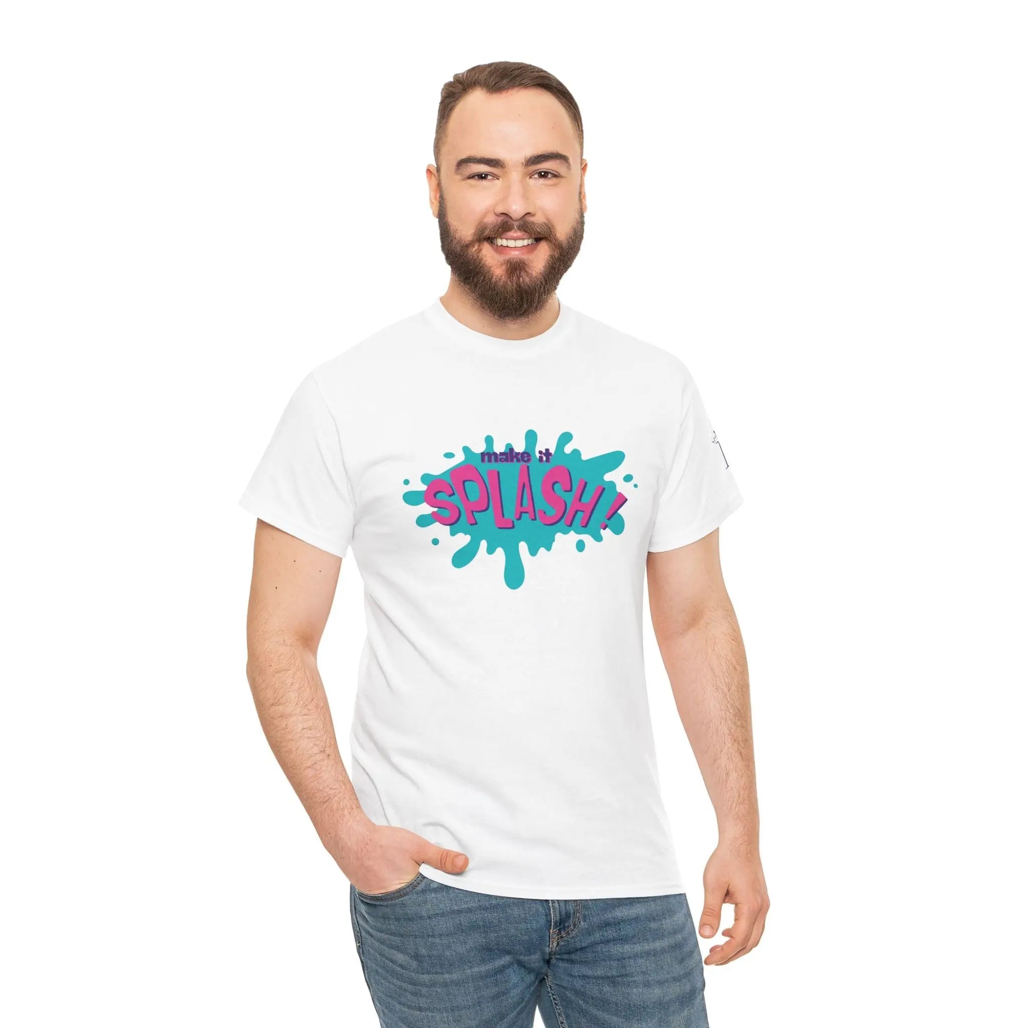 Make It Splash! | Mix & Match Cotton Unisex Fun-Flirty Lovers’ T-Shirts