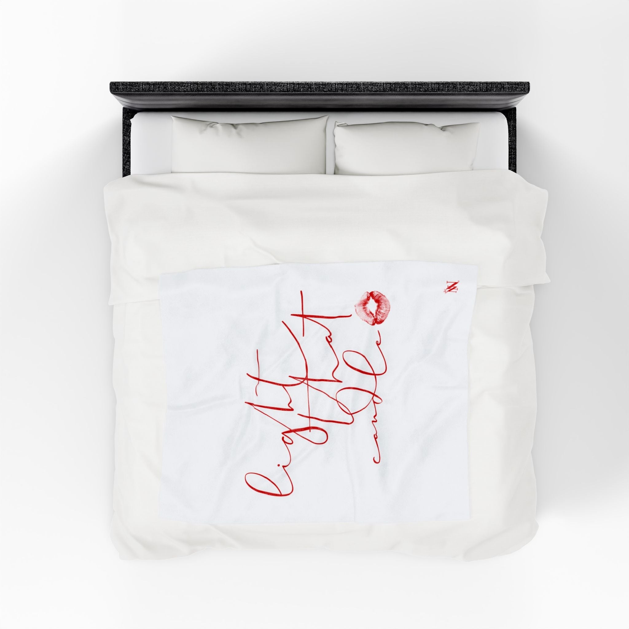 Light That Candle | Mix & Match Velveteen Fun-Flirty Lovers’ Blankets