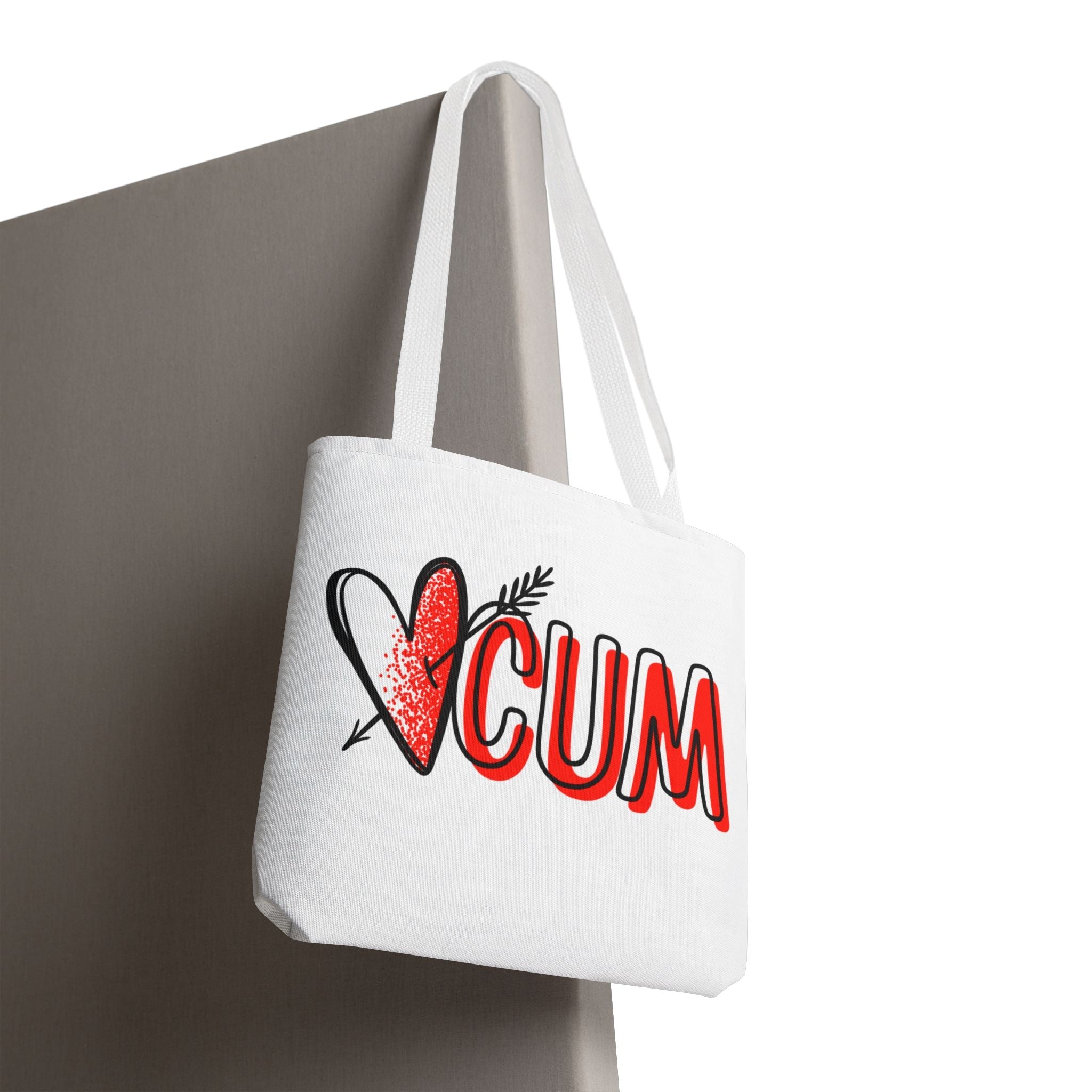 Heart Arrow Cum Tote Bag