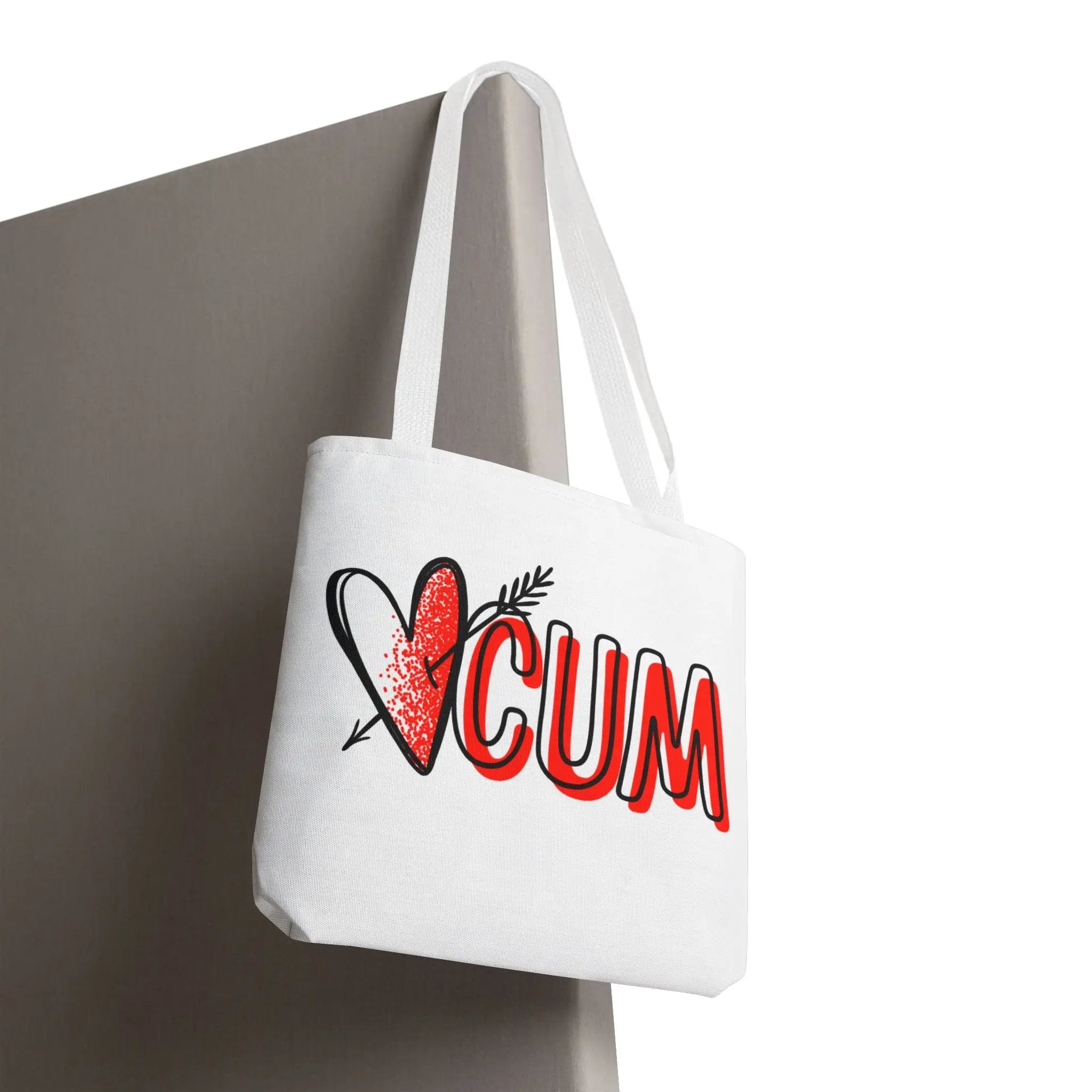 Heart Arrow Cum Tote Bag