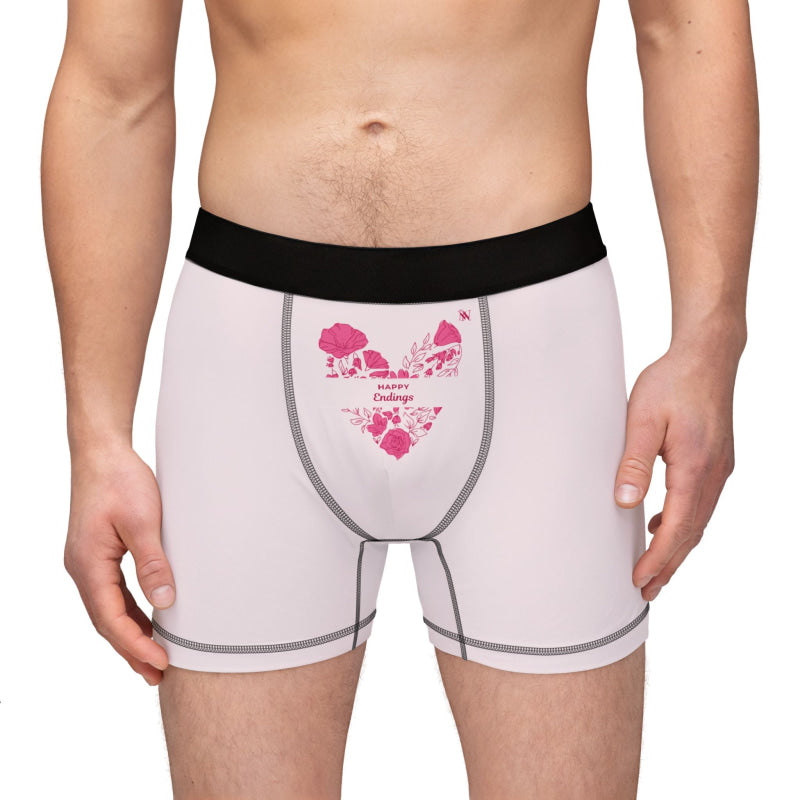 Happy Endings in Love | Mix & Match Men’s Fun-Flirty Lovers’ Boxer Briefs