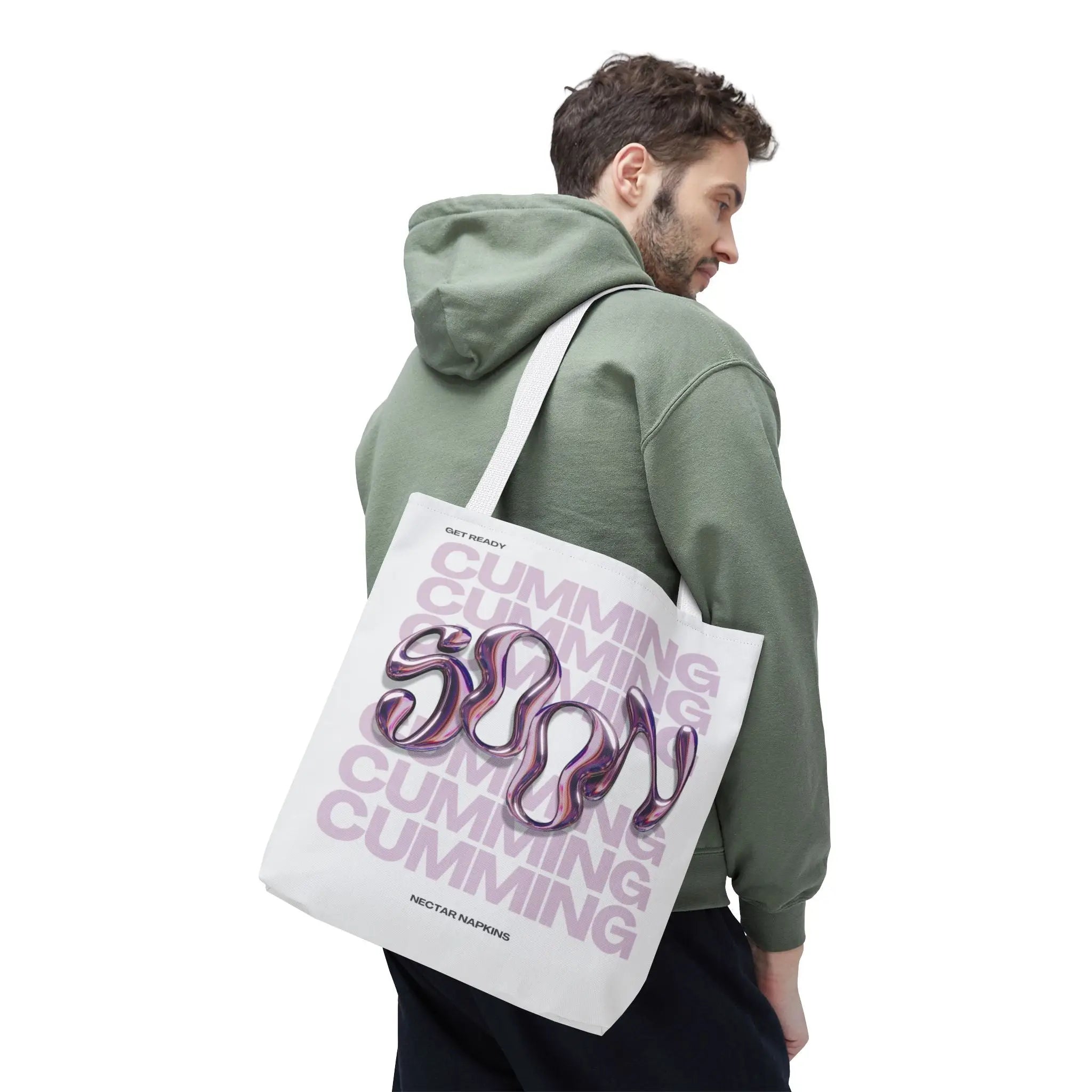 Get Ready Cumming Soon | Mix & Match Fun-Flirty Lovers’ Totes