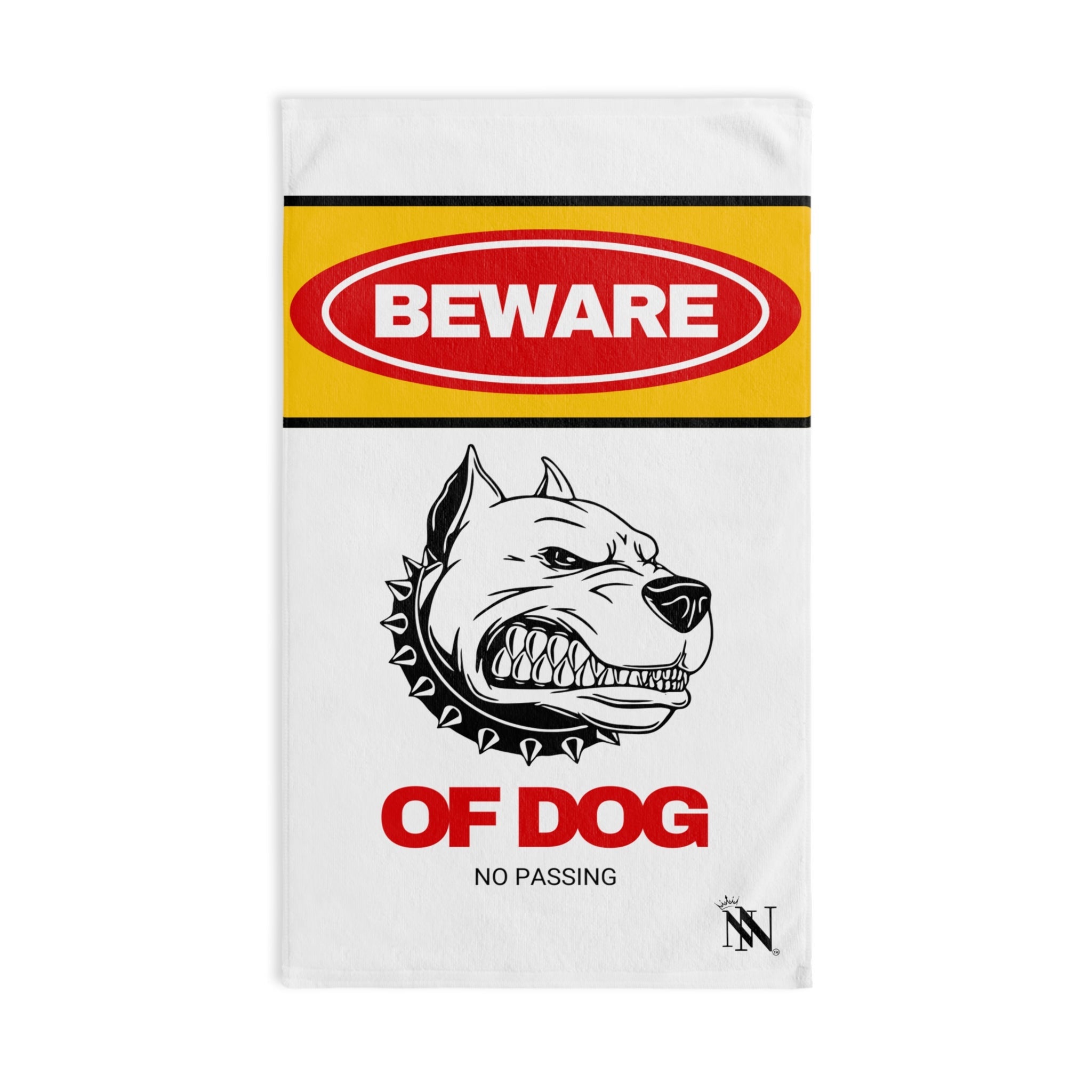 Beware of Dog | Mix & Match Classic Fun-Flirty Lovers’ Towels