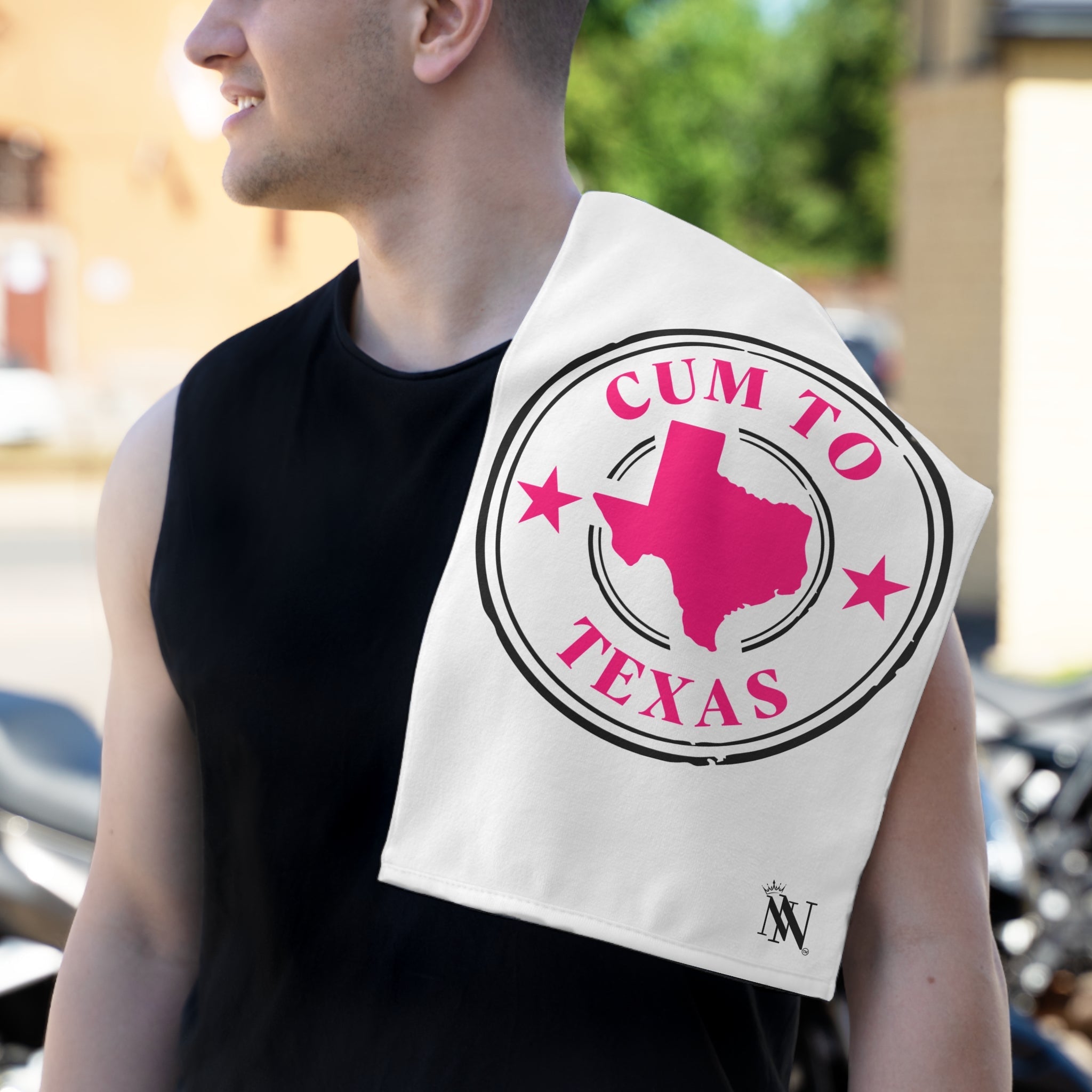 Cum to Texas Sex Towel
