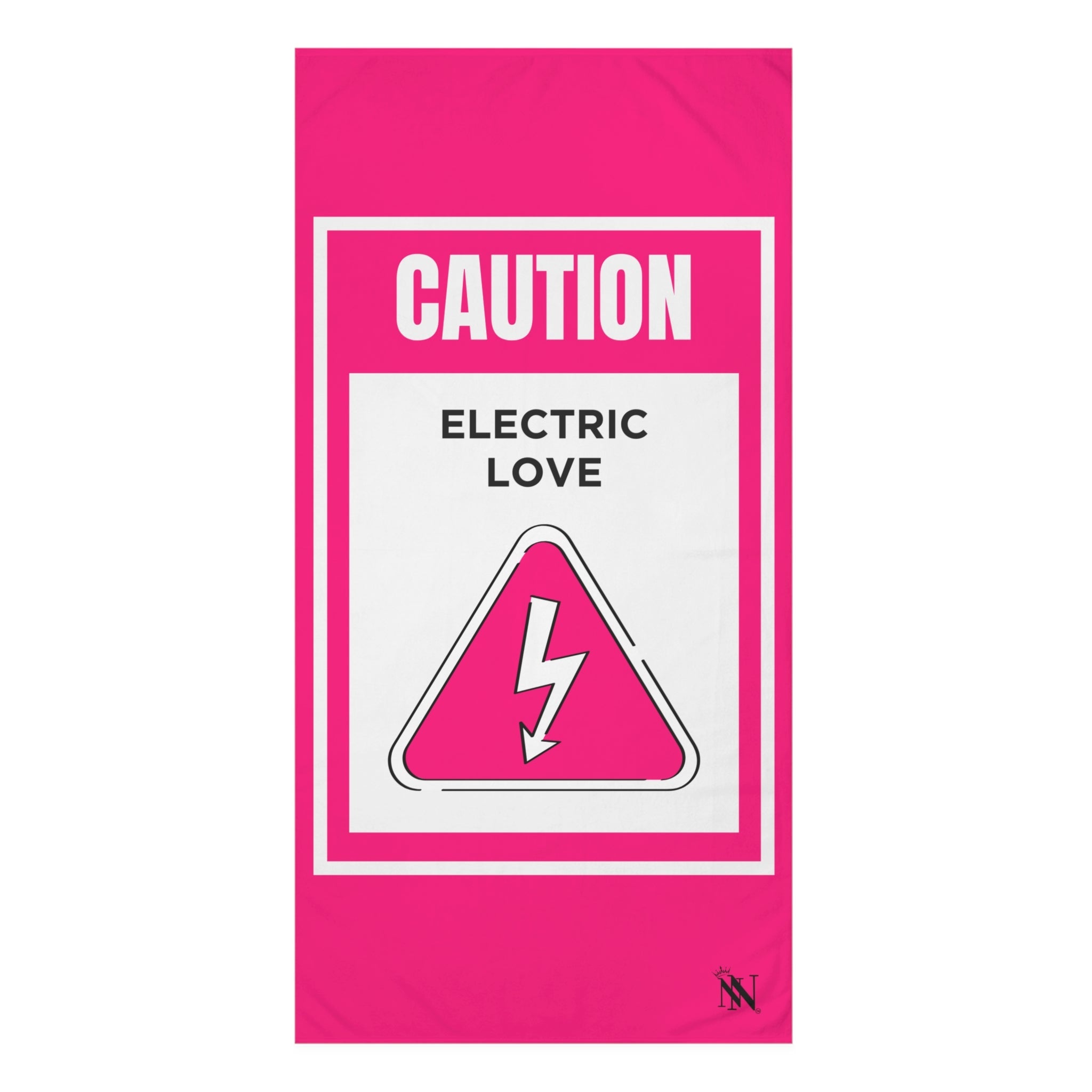 Caution Electric Love Big Ass Sex Towel