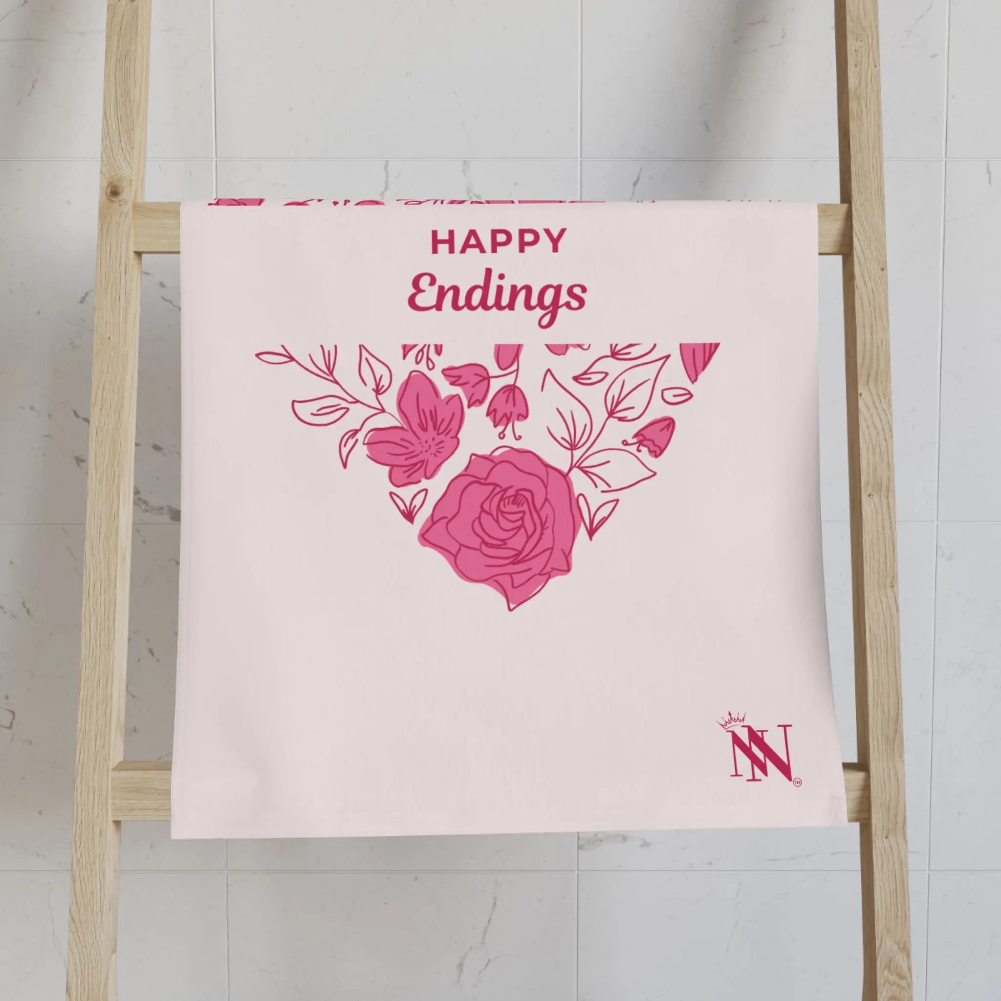 Happy Endings in Love | Mix & Match Classic Fun-Flirty Lovers’ Towels