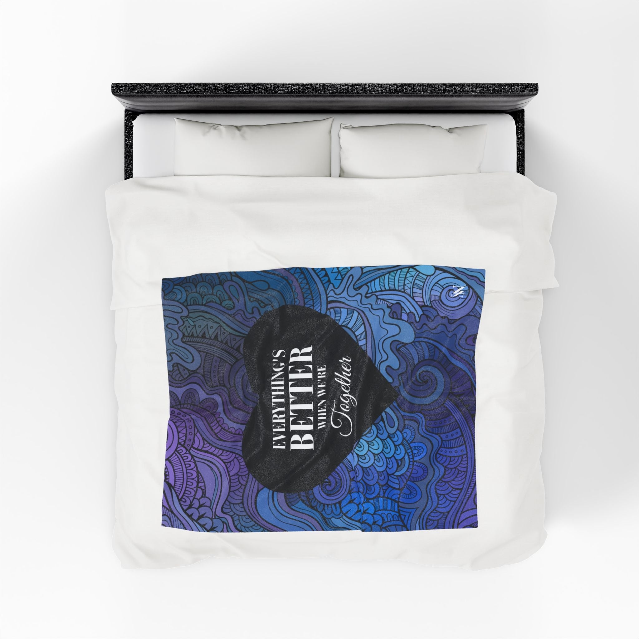 Everything’s Better Together | Mix & Match Soft Fun-Flirty Lovers’ Blankets