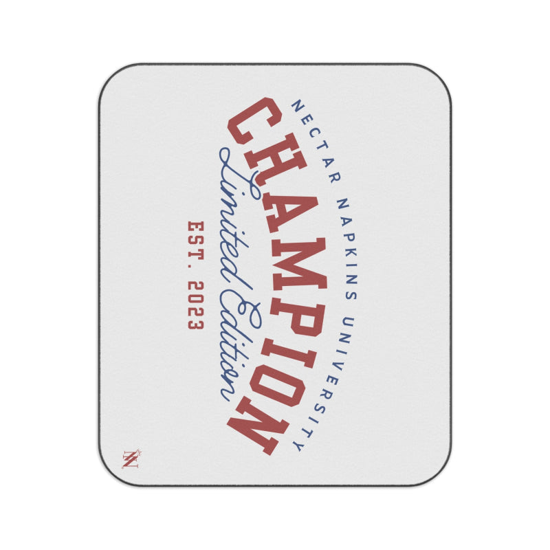 Nectar Napkins University | Mix Match Fun-Flirty Lovers’ Water-Resistant Blankets